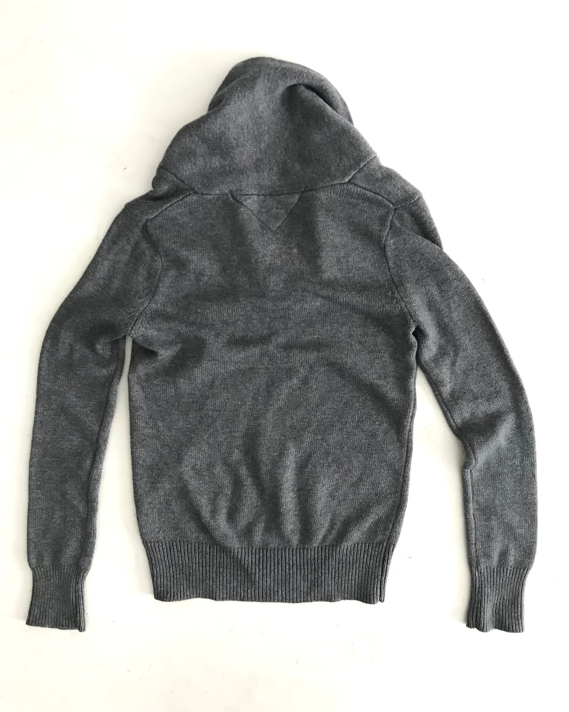 Tommy hilfiger wrap collar grey knit 상품이미지8