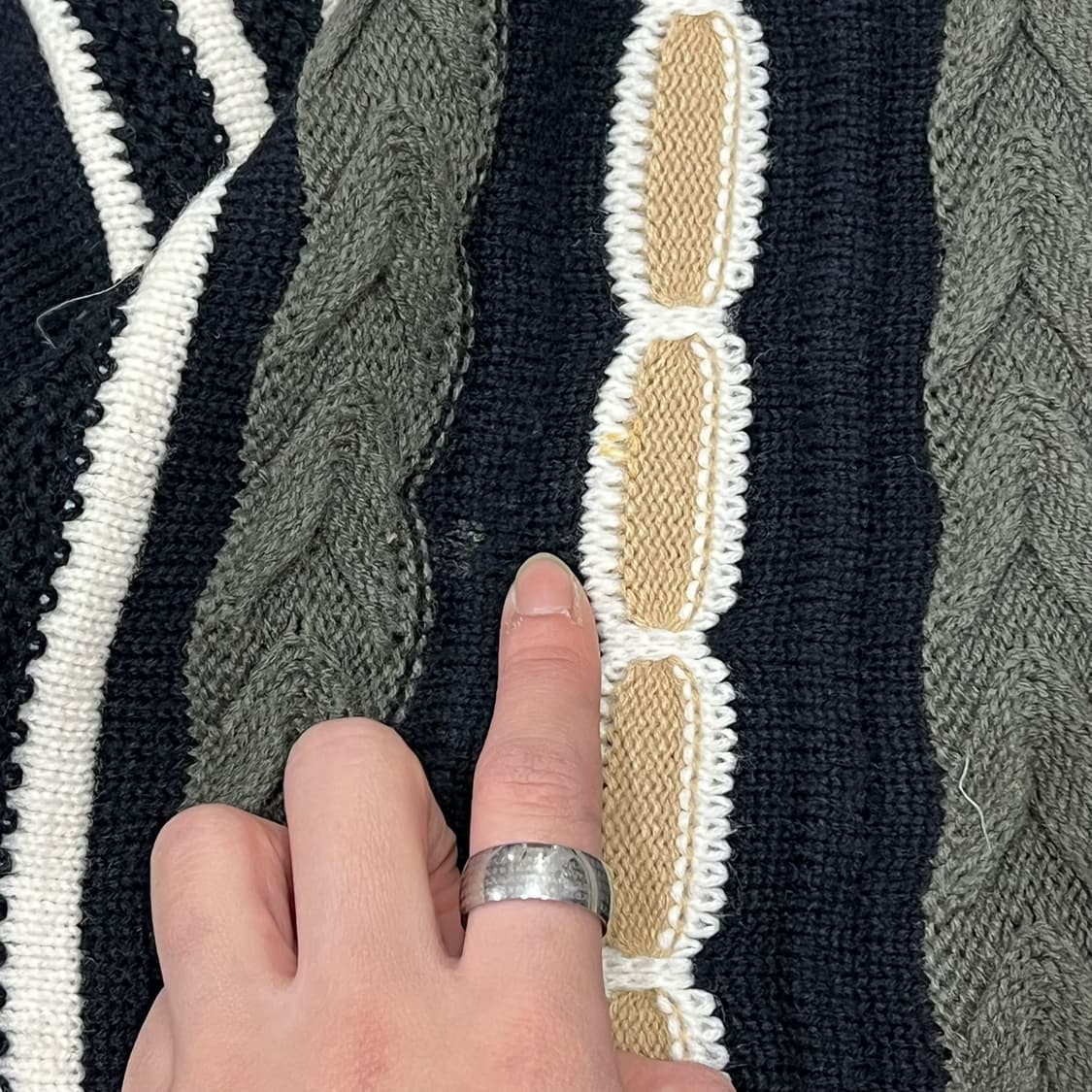 라코스테 에스닉 케이블 니트 s08763 상품이미지6