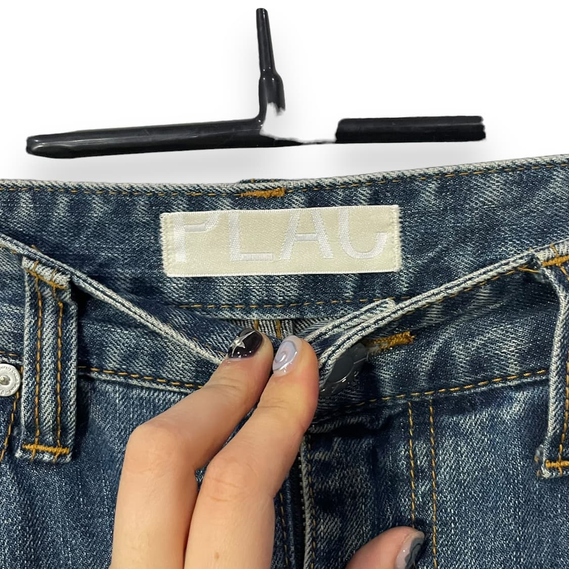 플랙 워싱 데님팬츠 상품이미지7