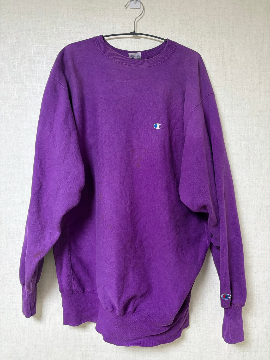 90s 챔피온 리버스위브 champion 스웻셔츠 맨투맨 퍼플 상품이미지1