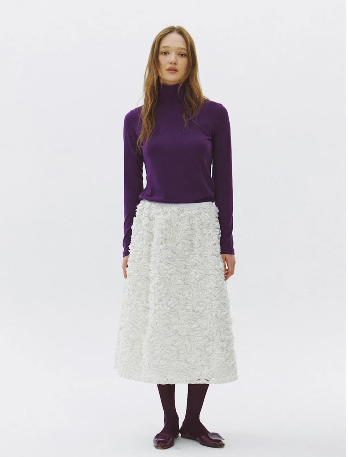 Lo61 beth embroidery 플라워 스커트 상품이미지3