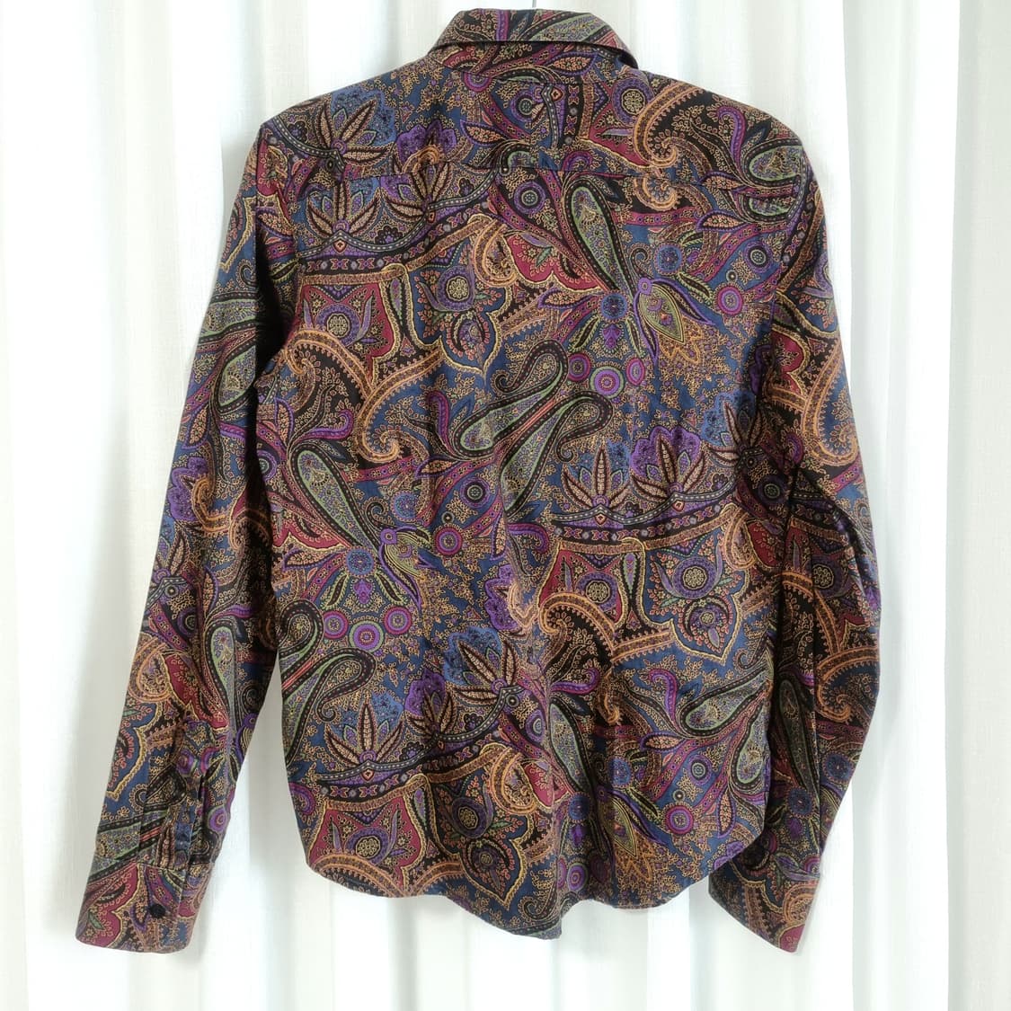 랄프로렌 페이즐리 코튼 셔츠 블라우스 (55사이즈/표기S) 상태최상 상품이미지4