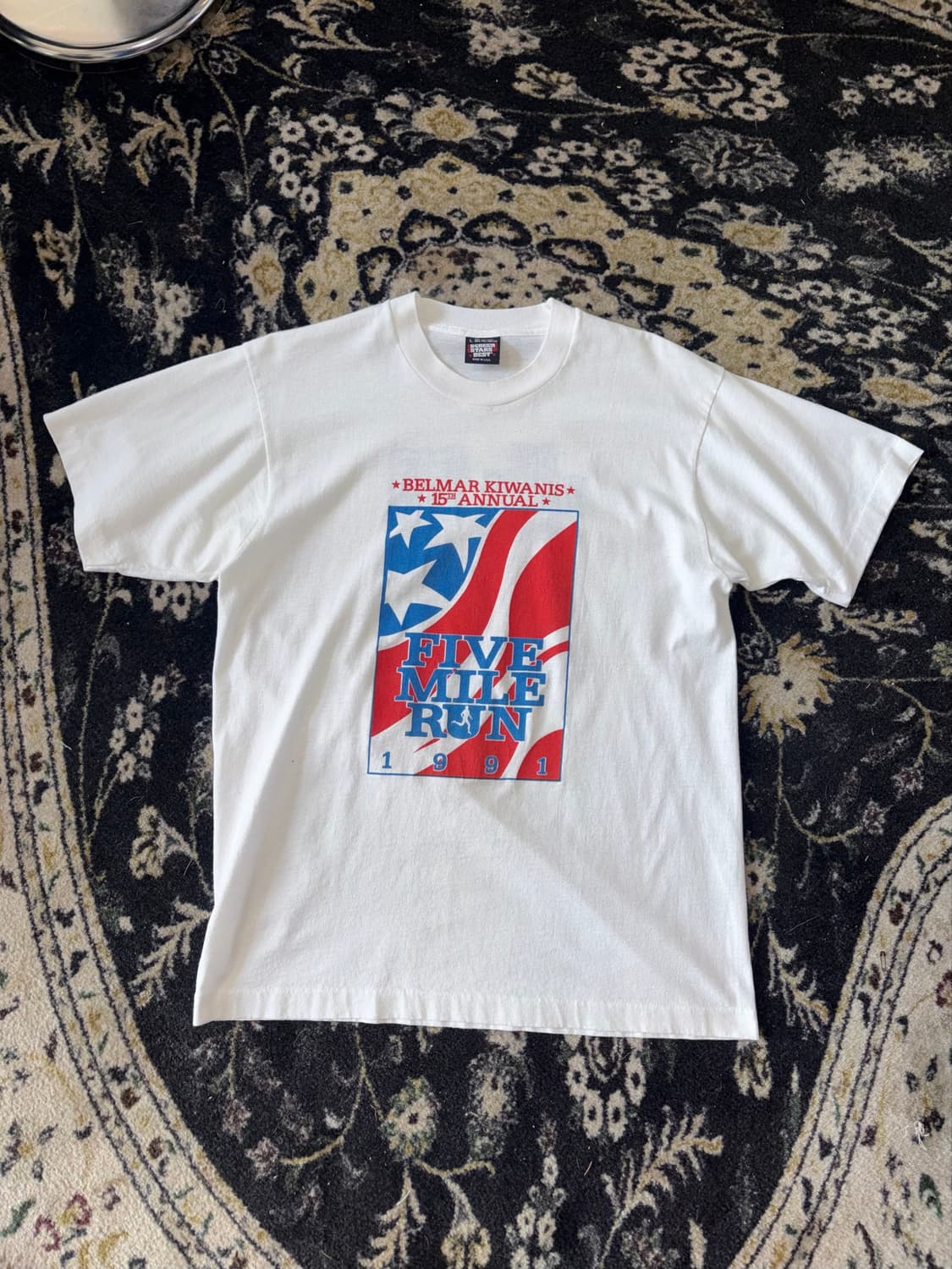 90s vintage Run T-shirt 빈티지 러닝티셔츠  상품이미지1