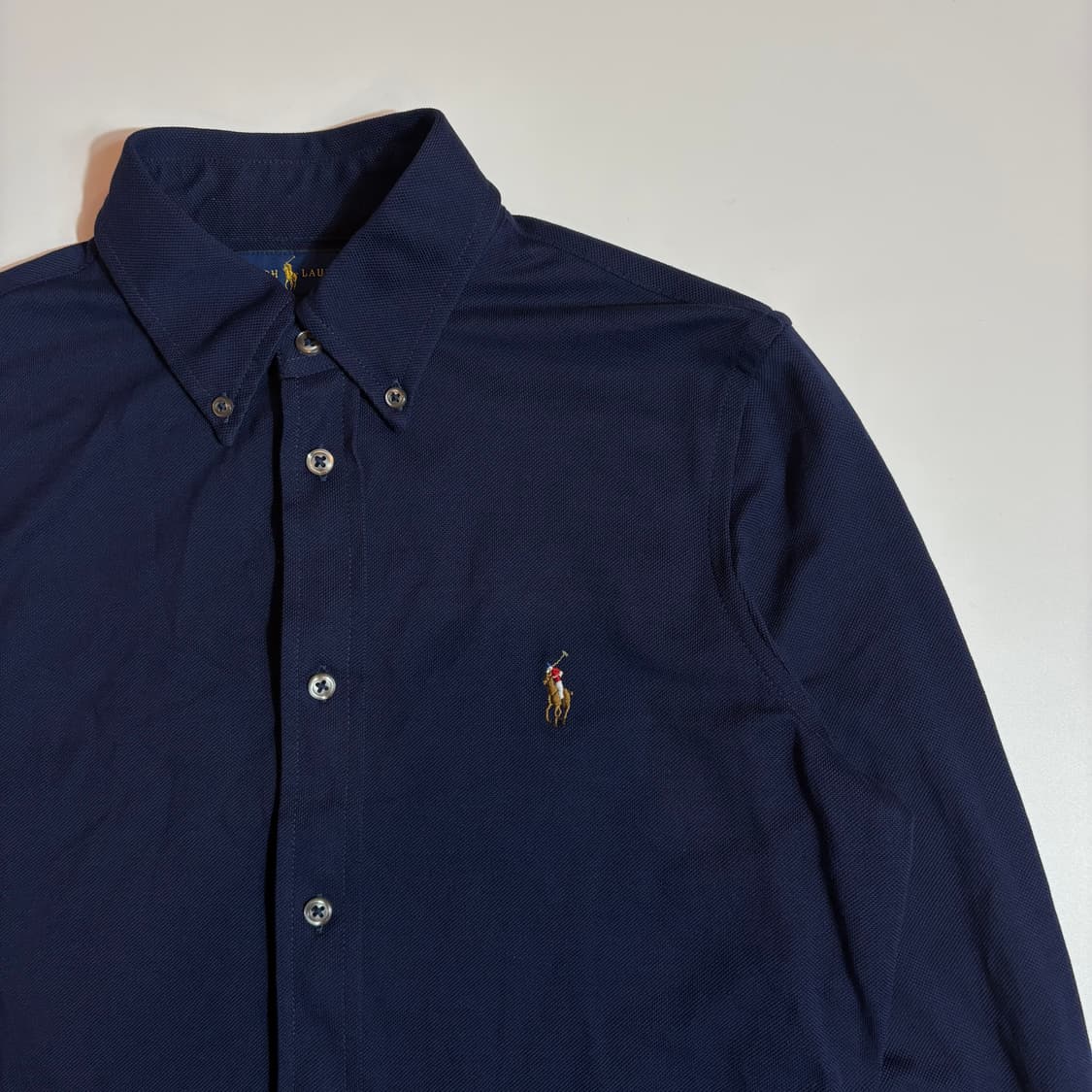 폴로랄프로렌 네이비 버튼다운 셔츠 상품이미지3