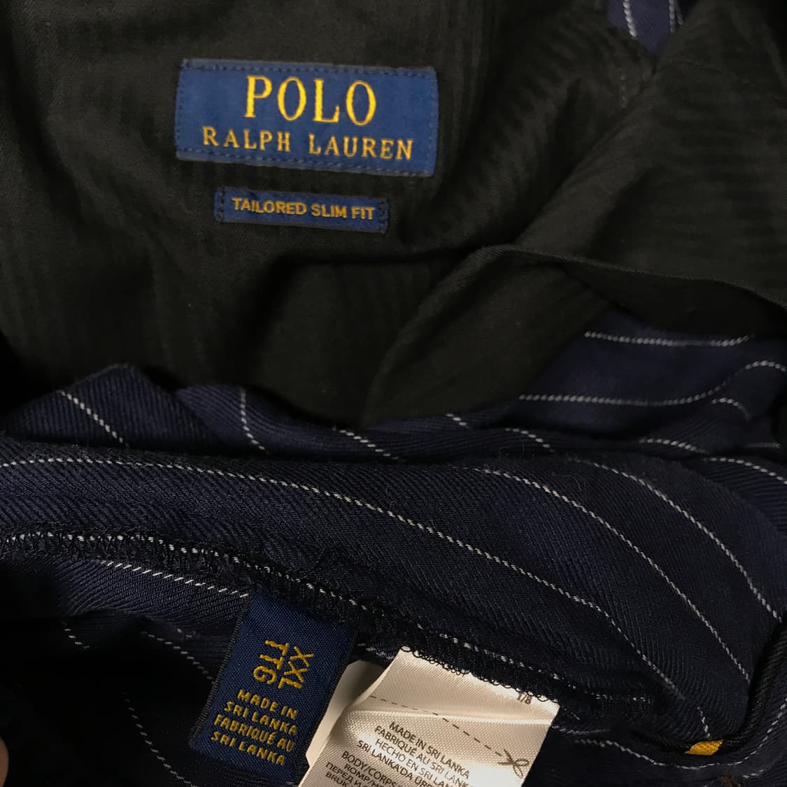 폴로 랄프로렌 스트라이프 팬츠 XXL 상품이미지6
