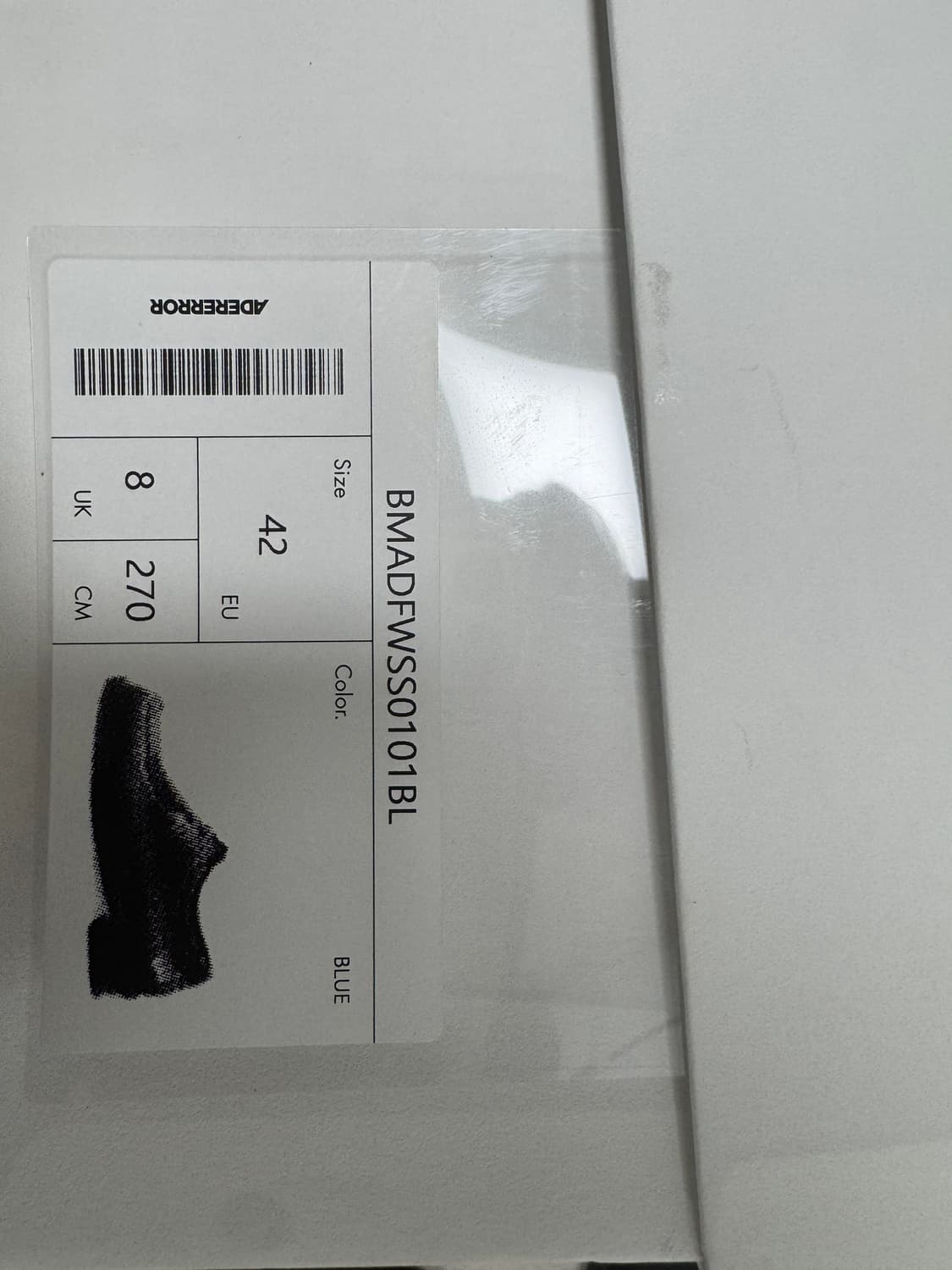 Ader error Nubuck Blue 상품이미지3