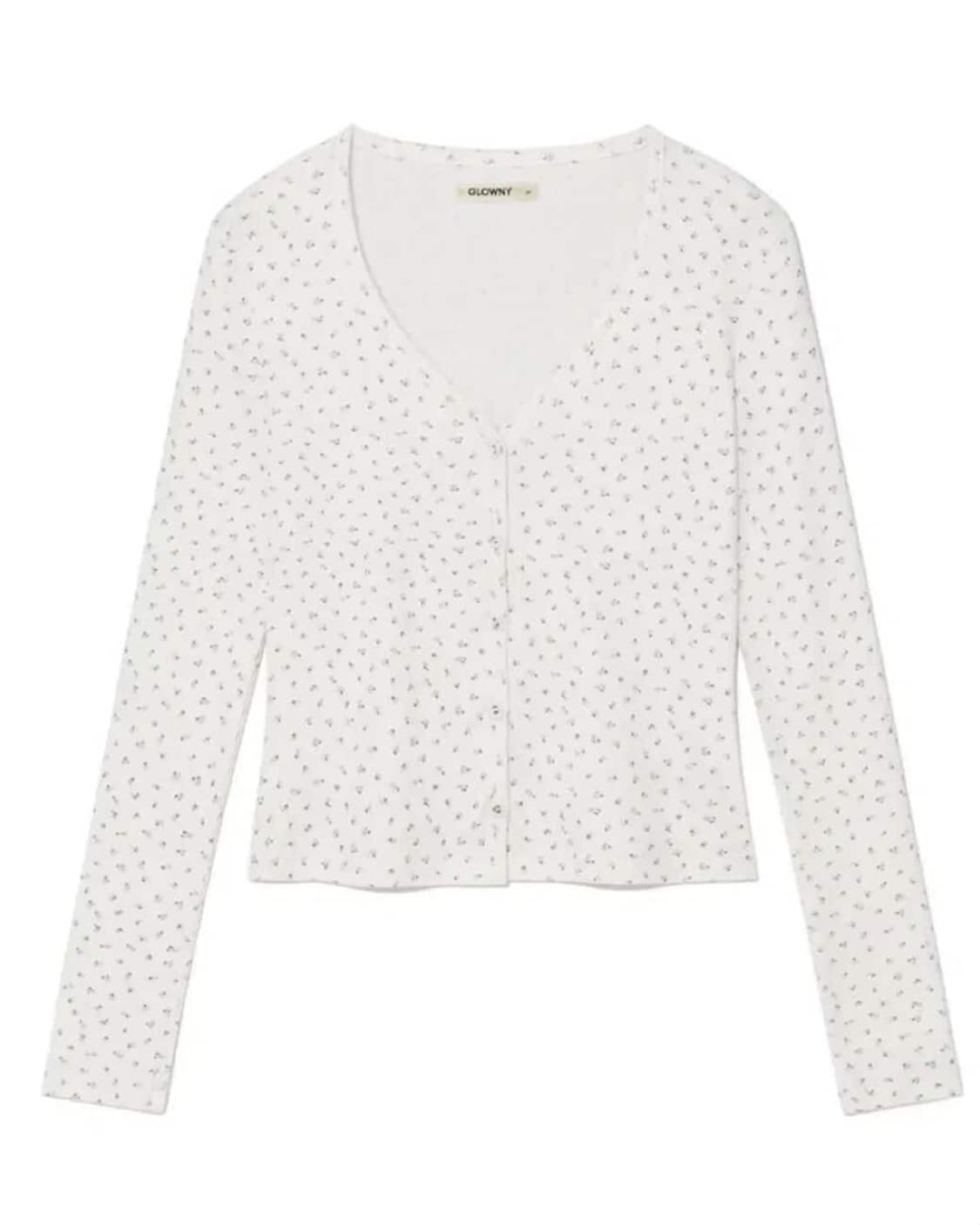 글로니 프로방스 아일렛 가디건 크림블룸 상품이미지1