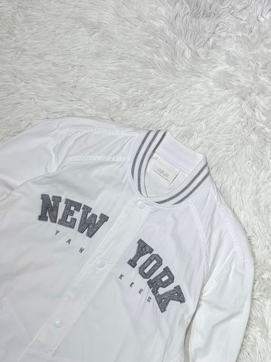 MLB 뉴욕양키스 화이트 코튼 스타디움 자켓 상품이미지4