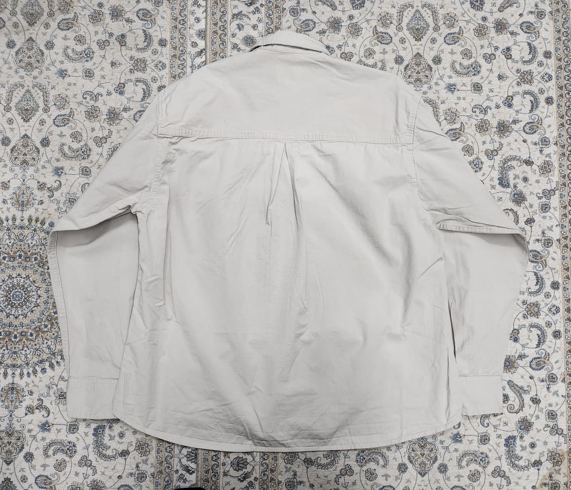 커버낫 연 베이지 셔츠 M (크게나옴) (100-105) 상품이미지2