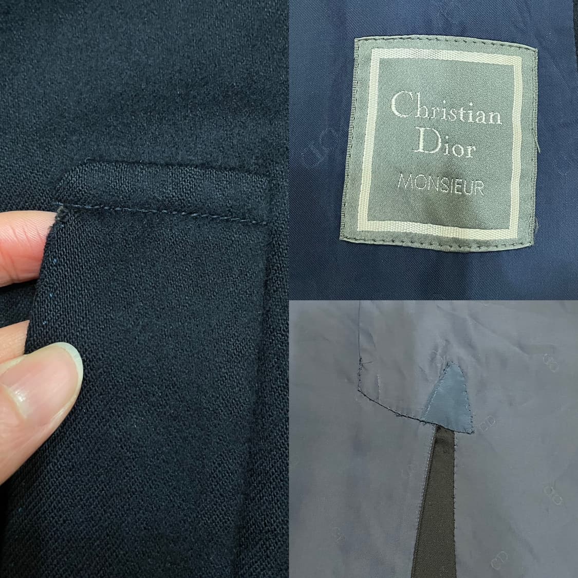 크리스찬디올 90s 재팬 발마칸 캐시미어 100% 롱코트 상품이미지9