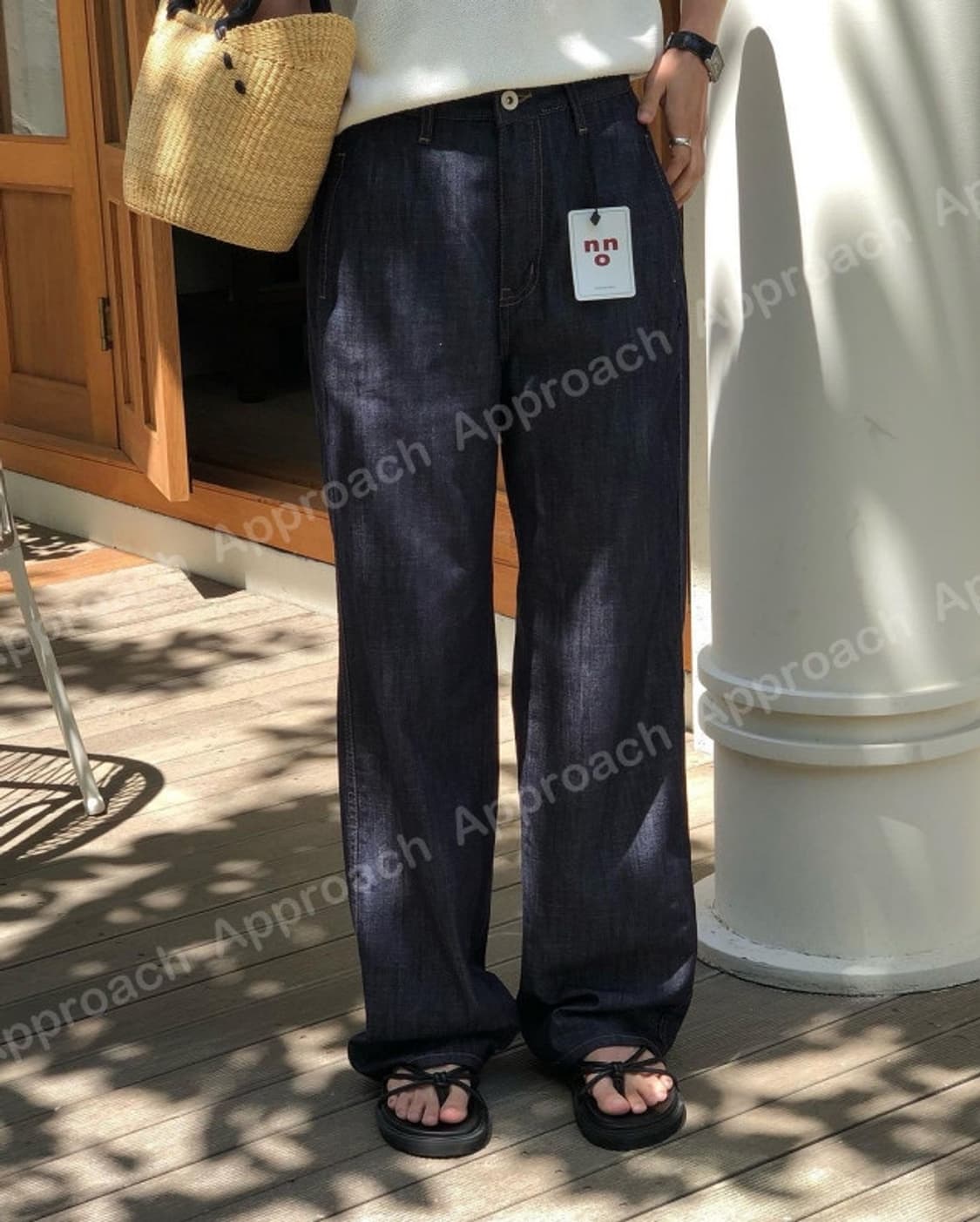 썸머 논페이드 데님 팬츠(L) 상품이미지3