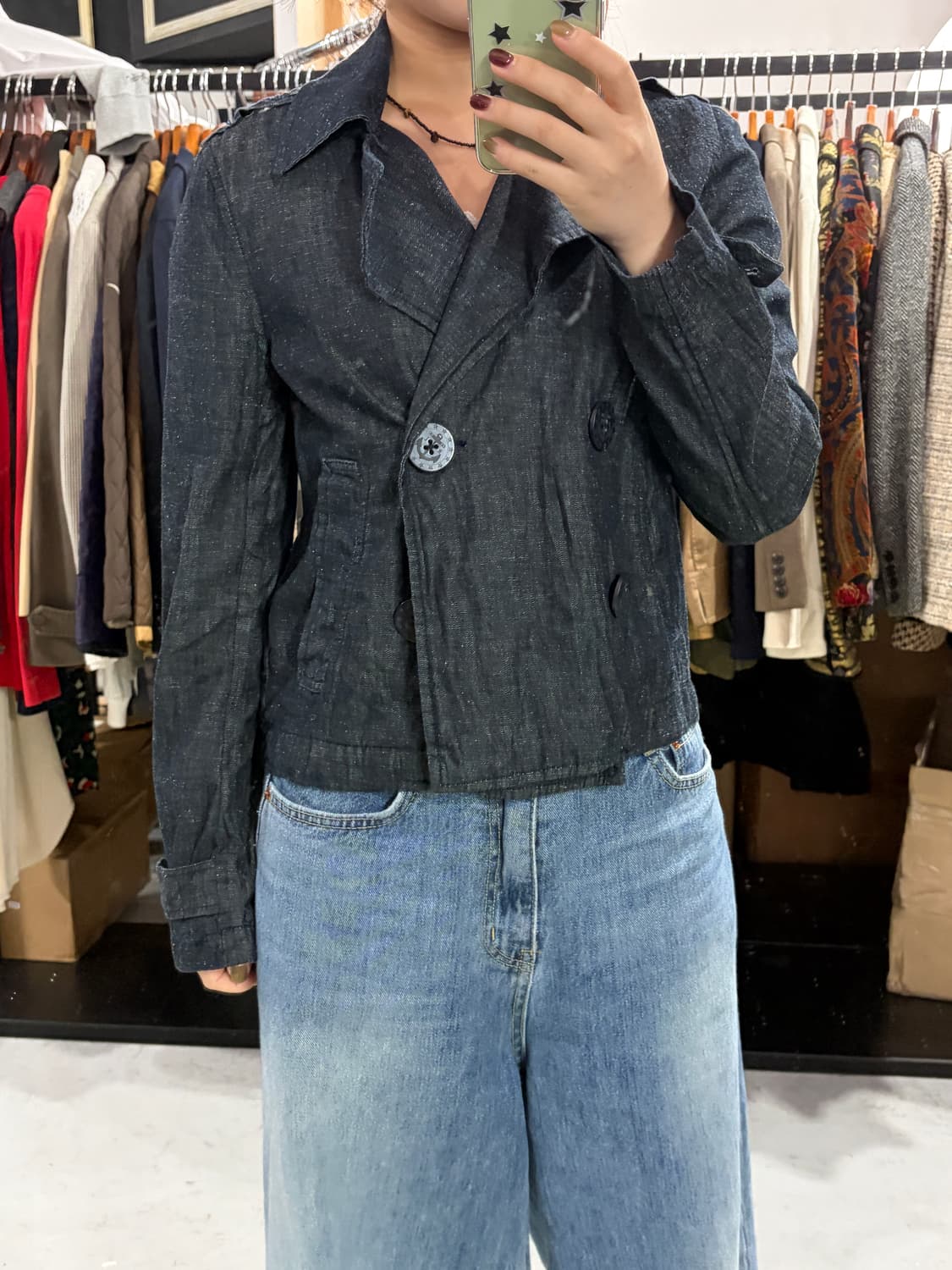 폴로 랄프로렌 여성 린넨자켓 더블자켓 상품이미지10