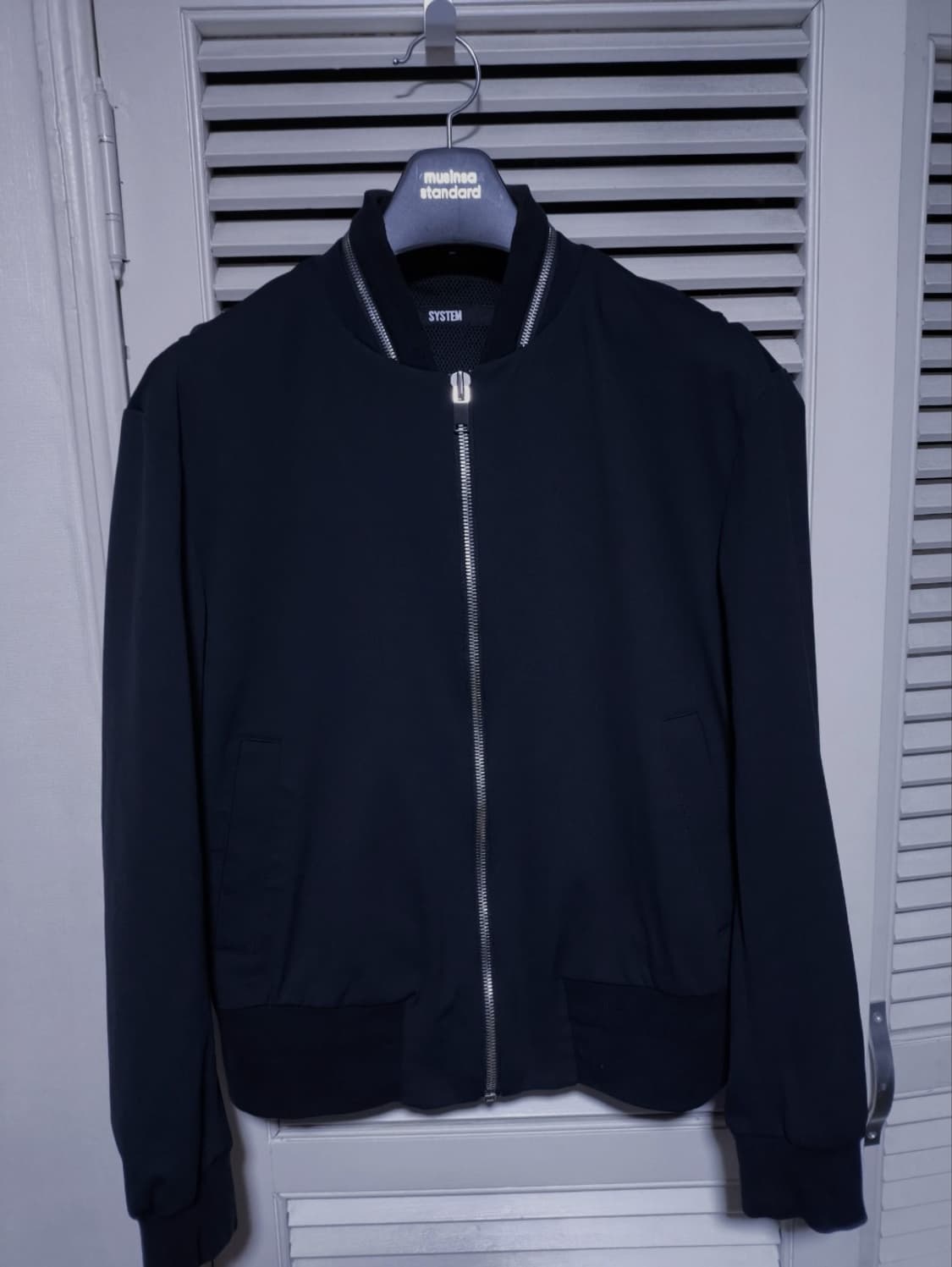 95 한섬 시스템 봄버 블루종 자켓 상품이미지1