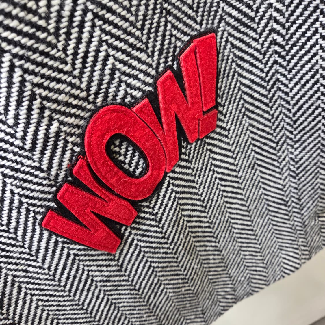 이태리 헤링본 롱 코트 상품이미지4