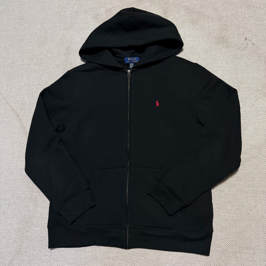 폴로 랄프로렌 기모 후드집업 상품이미지1