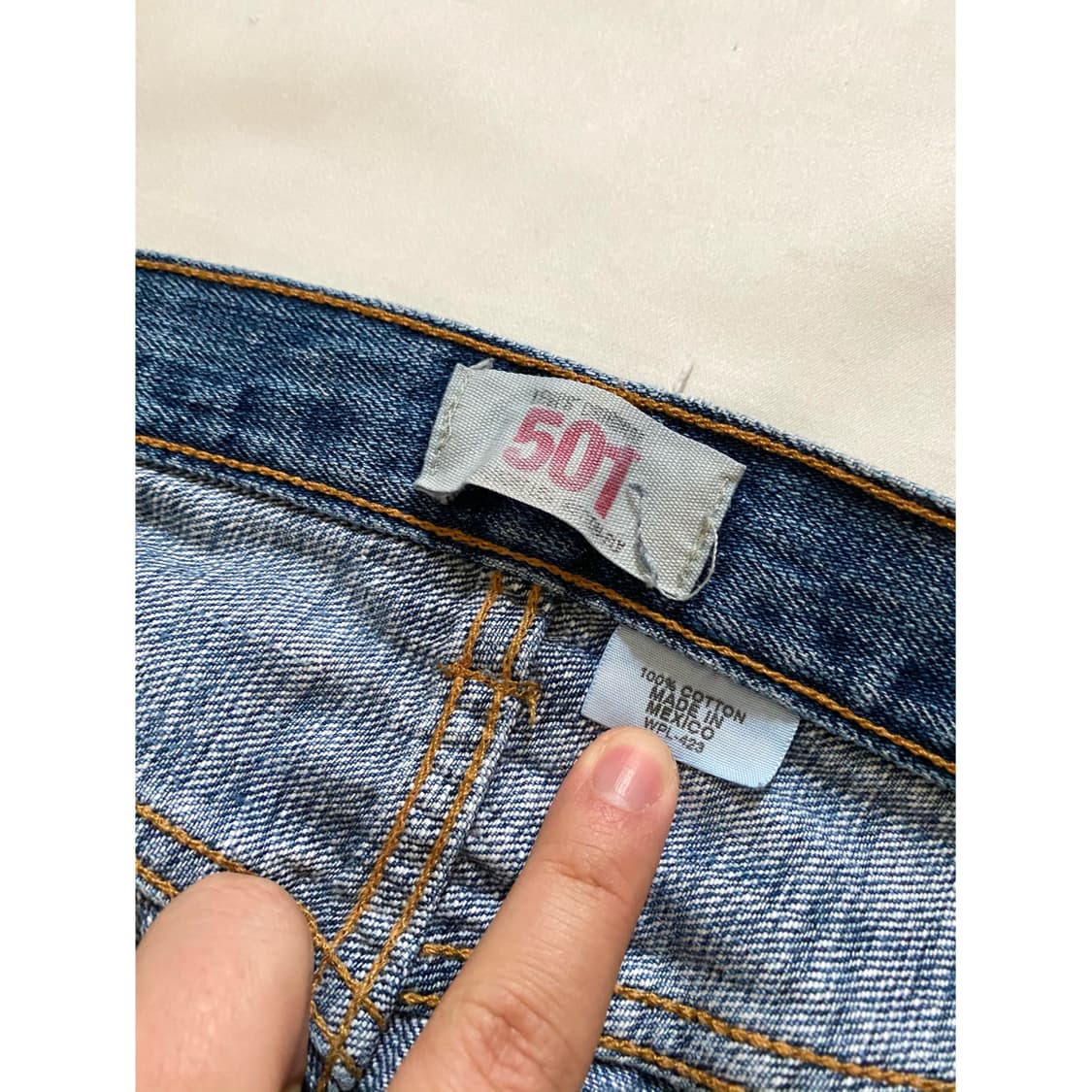 리바이스 501 워싱데님 32사이즈 상품이미지5