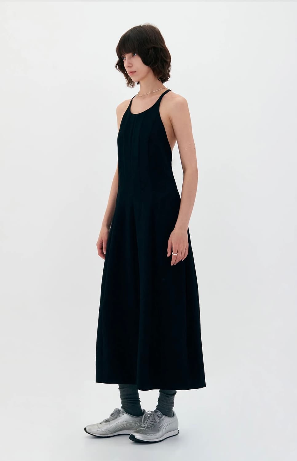 로우클래식 CUTTING LINE POINT DRESS 상품이미지2