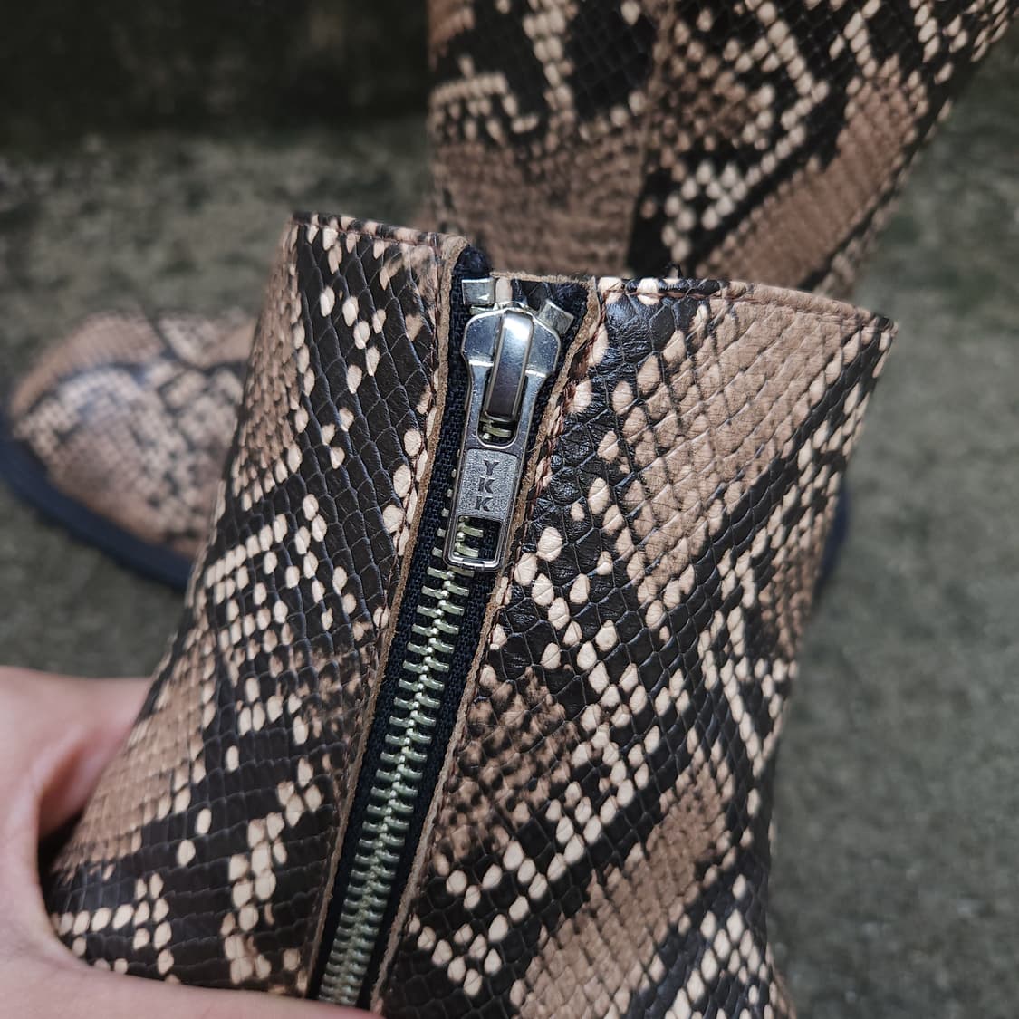 [40] 앤더슨벨 스퀘어토 첼시 부츠 250~255 상품이미지10