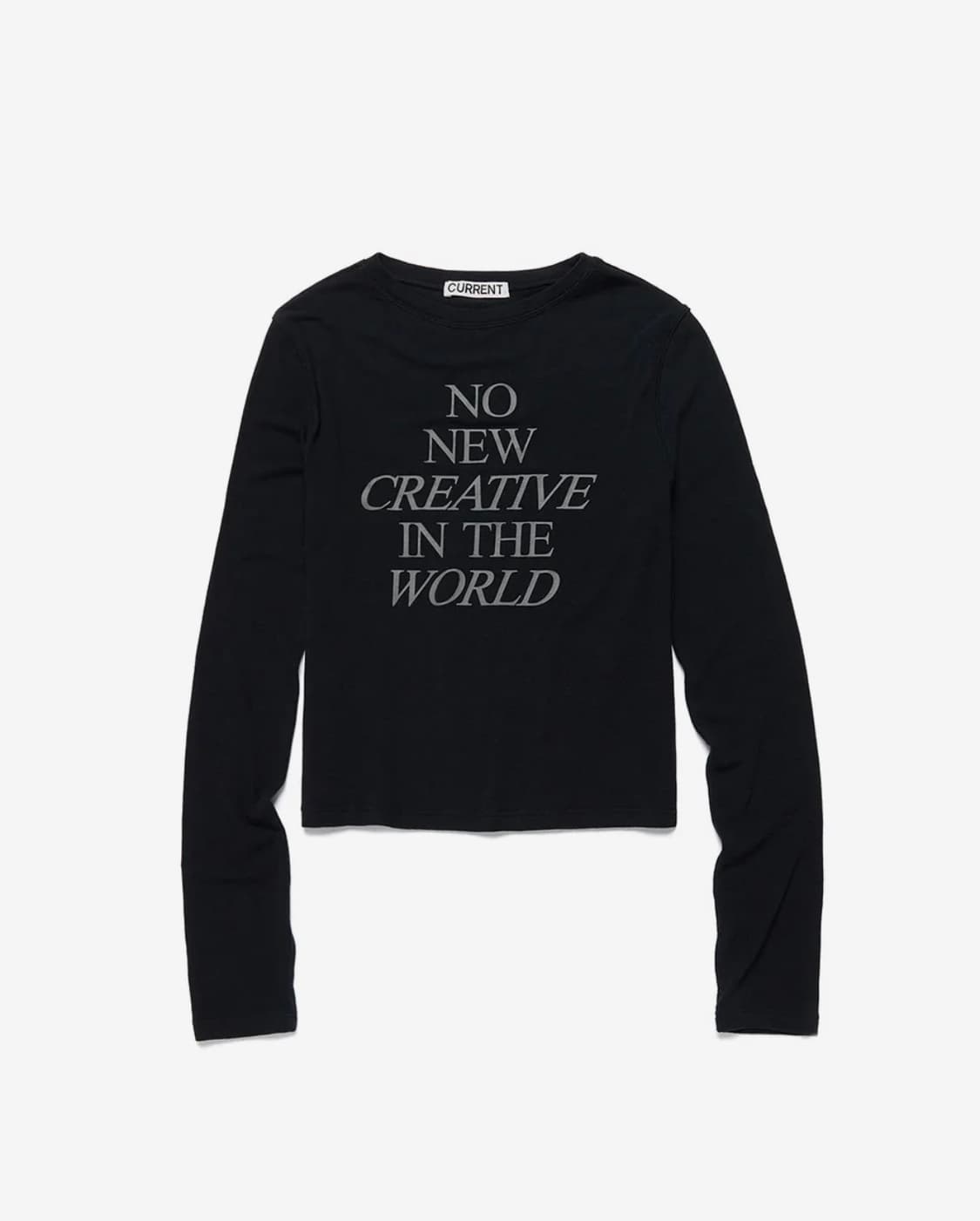 커렌트 롱슬리브 NEW CREATIVE LONG SLEEVE TEE  상품이미지1