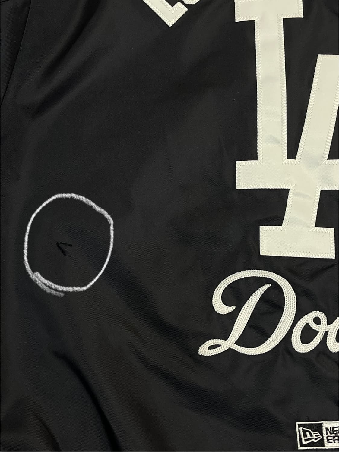 뉴에라 mlb 다저스 스타디움 집업 자켓 블랙 90 #csz2448  상품이미지8