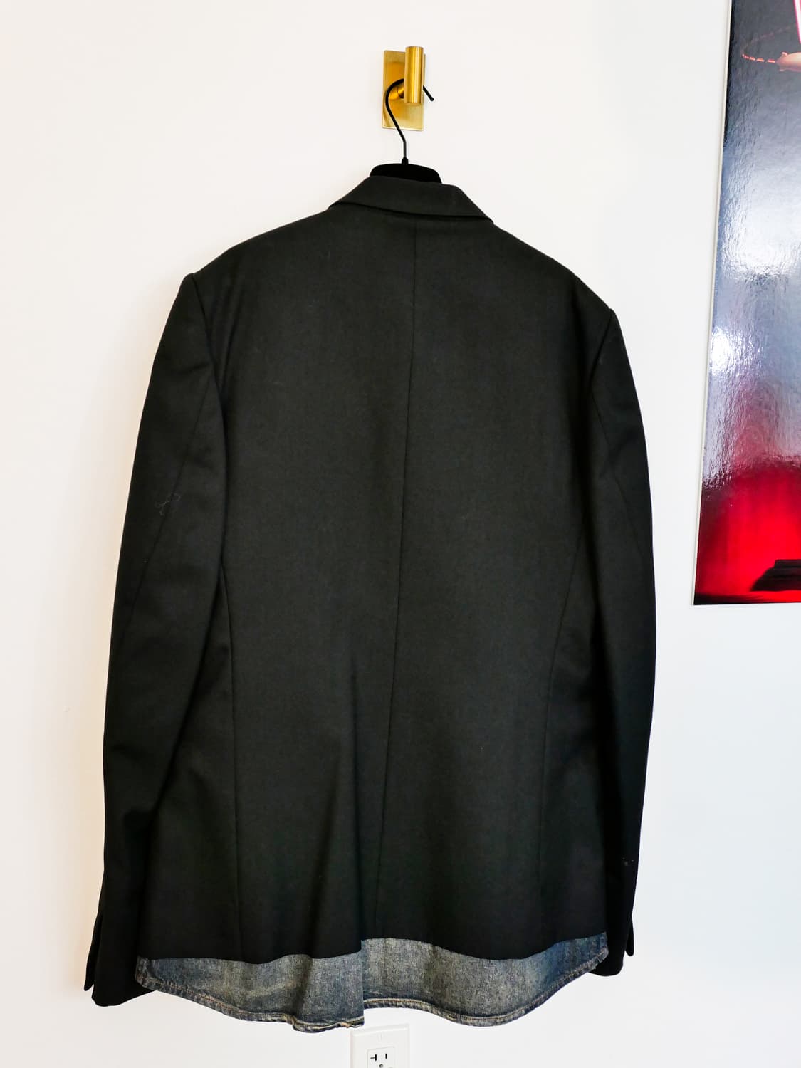 발렌시아가 데님 레이어드 블레이저 상품이미지7