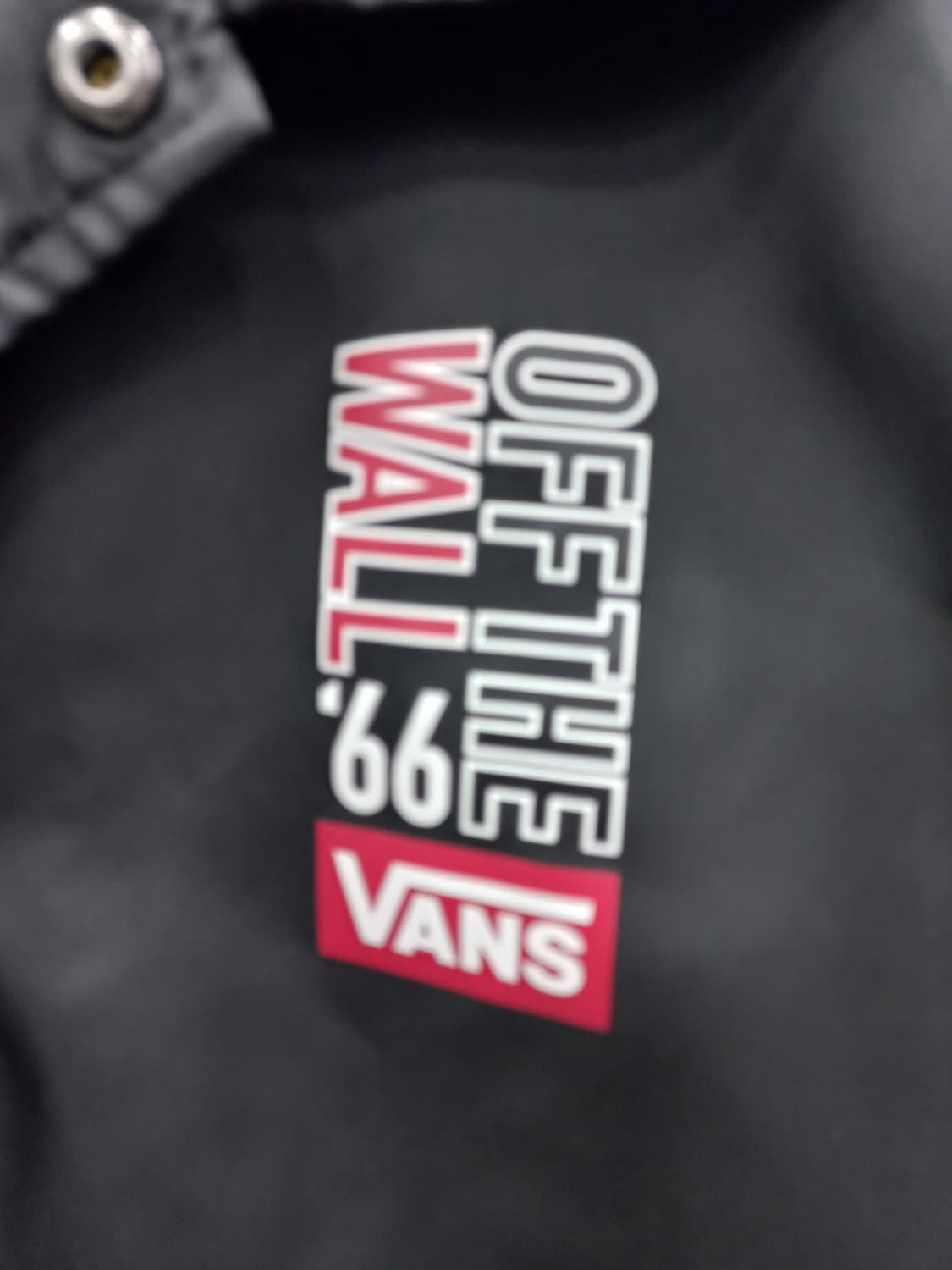 반스 블랙 코치 자켓 L(남100) 상품이미지2