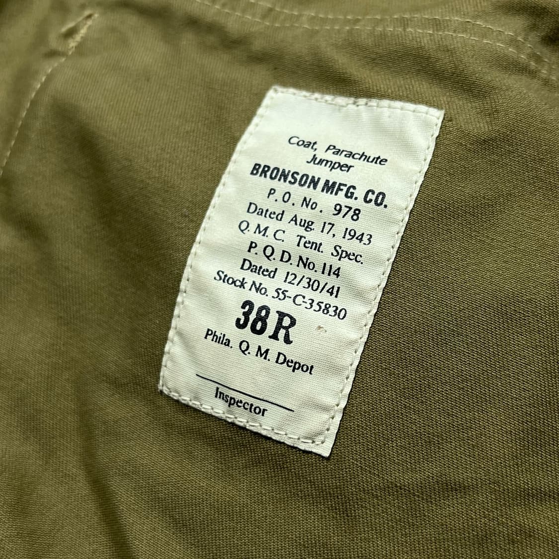 BRONSON 브론슨 파라트루퍼 M-42 필드 자켓 상품이미지8