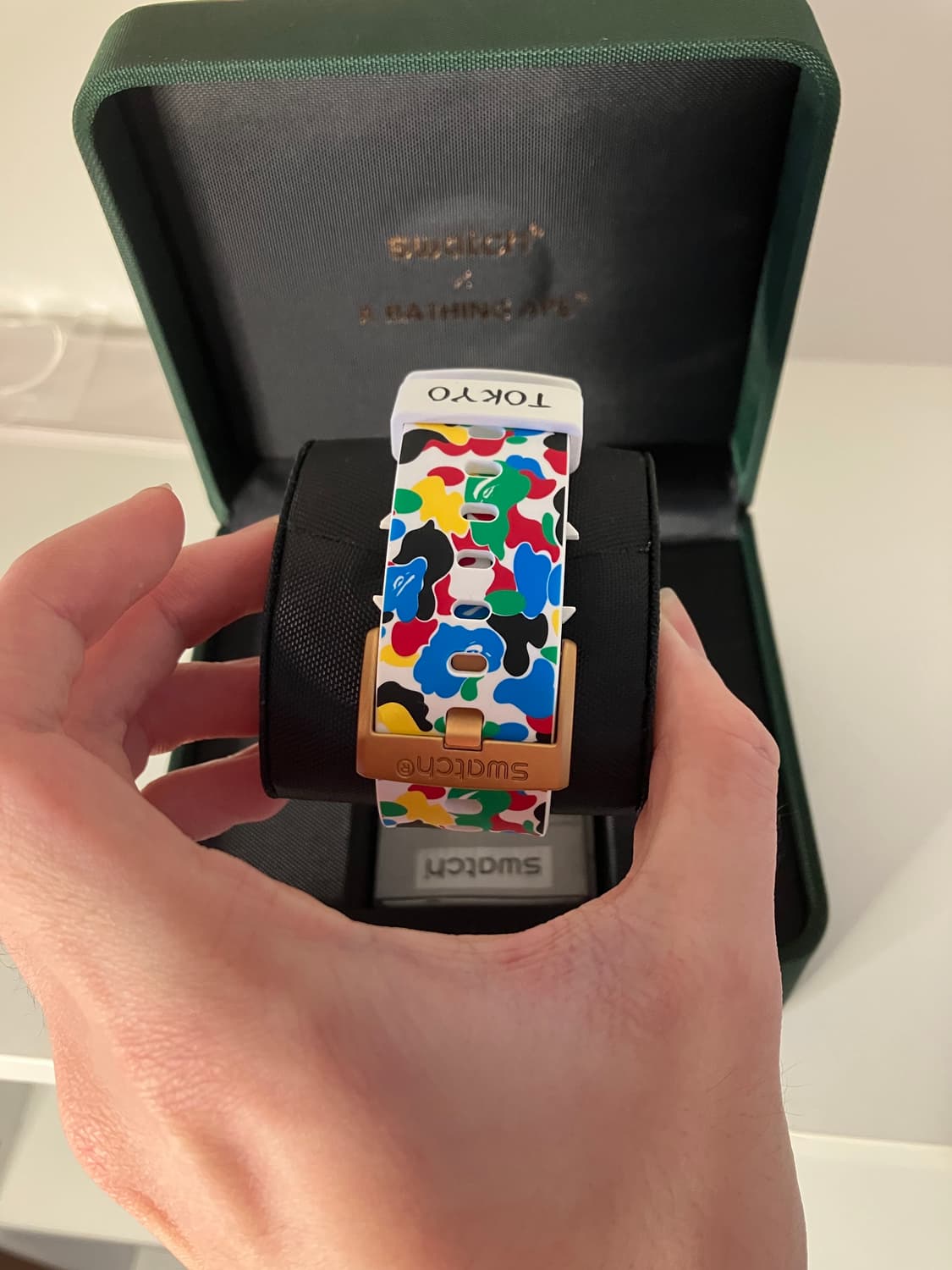 스와치 X 베이프 빅볼드 시계 상품이미지5