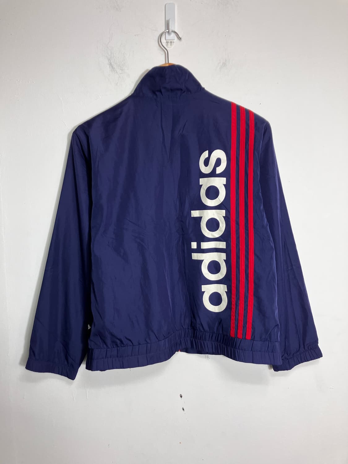 아디다스 스펠아웃 빅로고 바람막이 L 상품이미지3