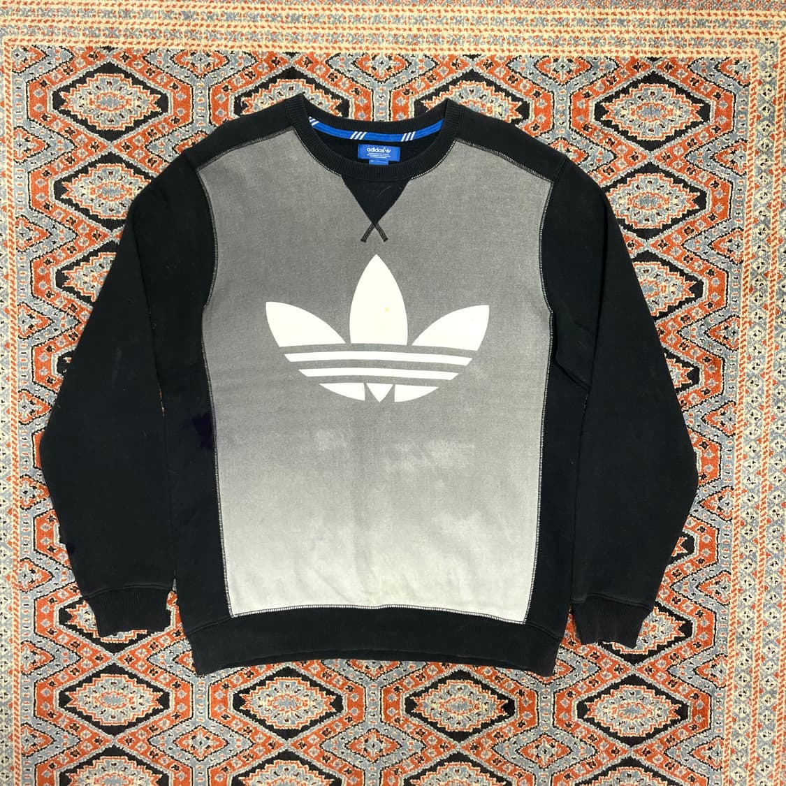 아디다스 오리지날 블랙 기모 맨투맨 남성105 상품이미지1