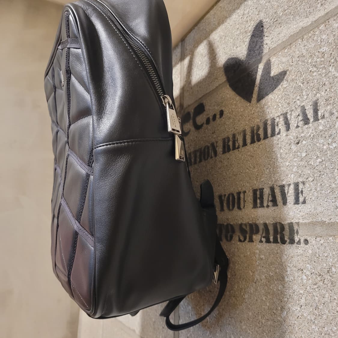 랑방 레더 백팩 상품이미지4