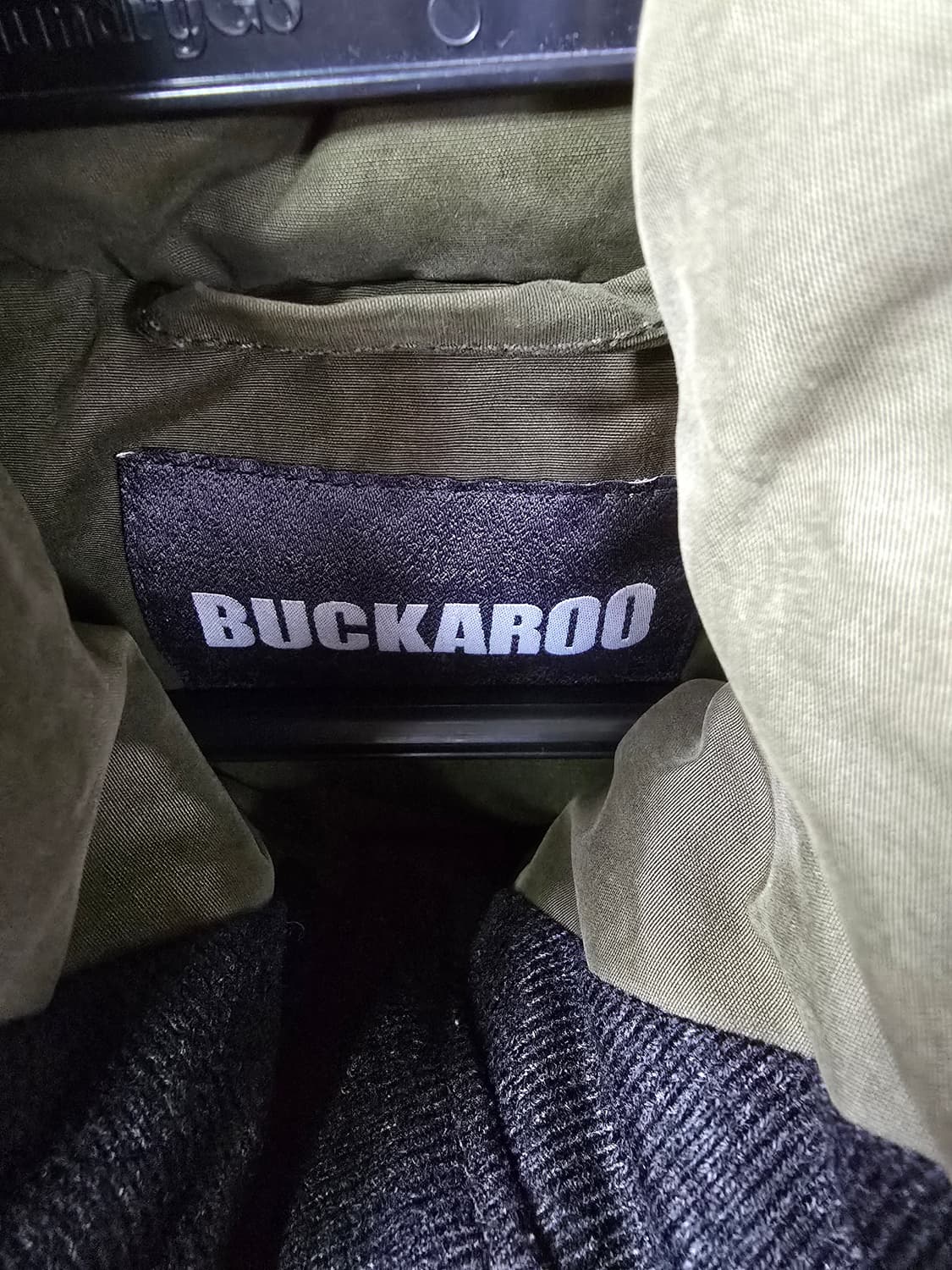 버커루 카키색 야상 패딩 (1394) 상품이미지3