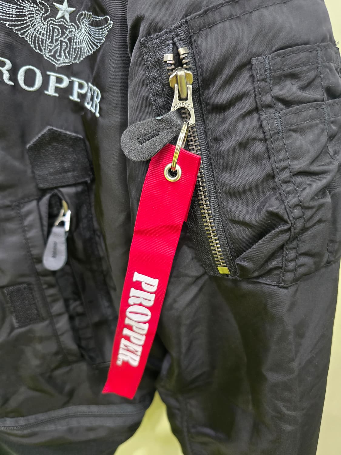 PROPPER 블랙 항공 점퍼 상품이미지6