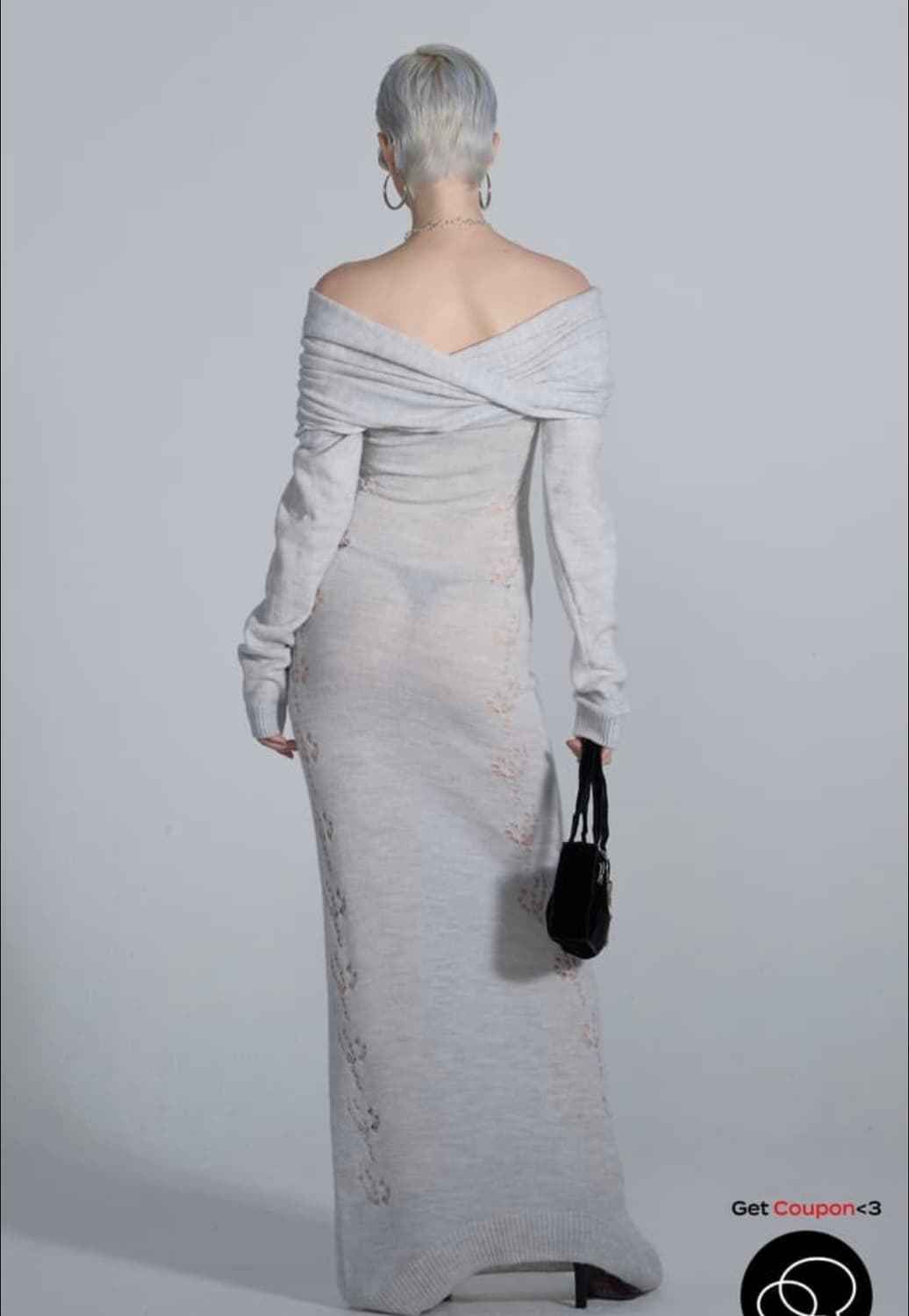 [XS]스컬프터 니트 드레스 상품이미지2