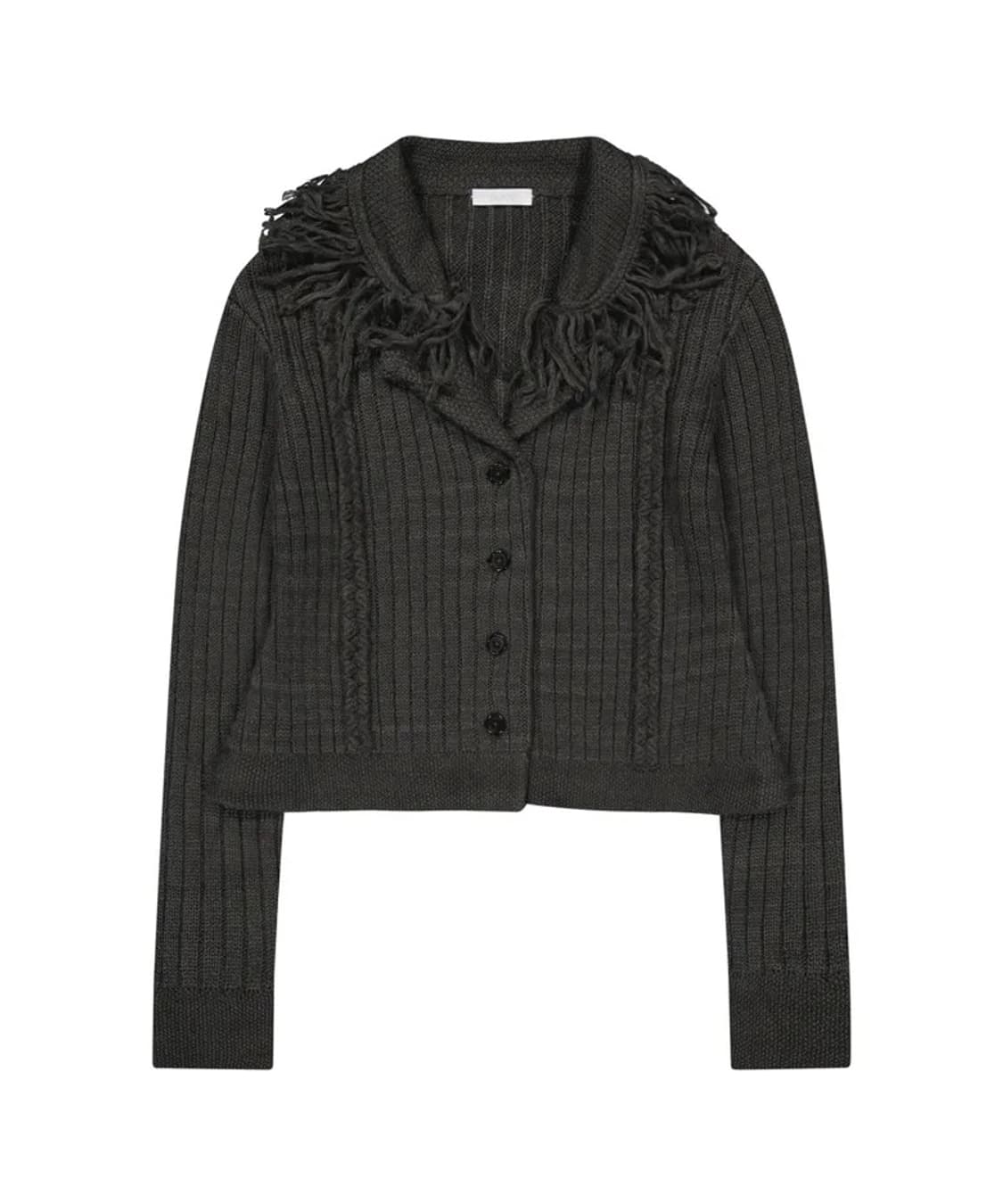 오호스 Tassel Collar Knit Cardigan 상품이미지1