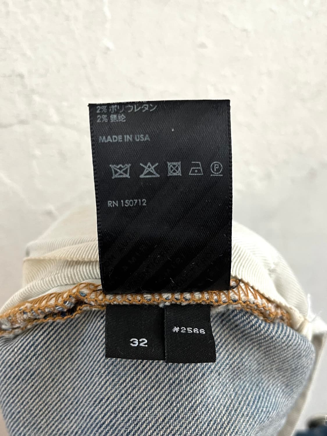 아미리 반다나 스타 패치 데님 팬츠 상품이미지7