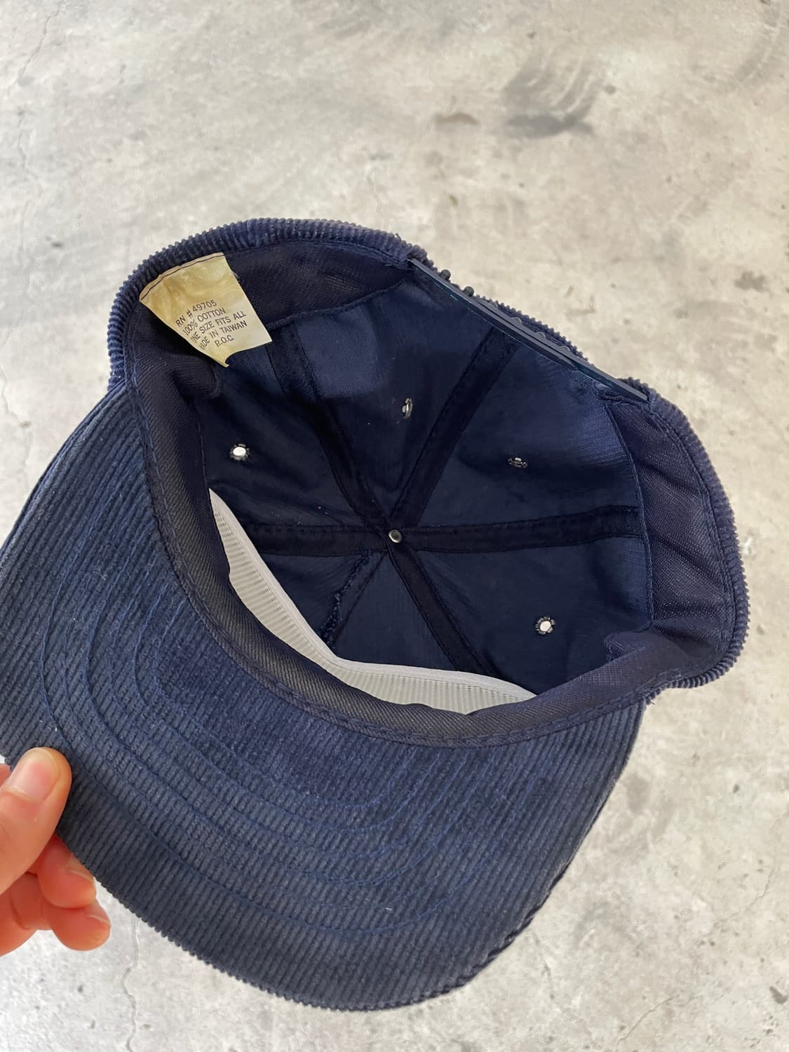 90s Camel Faded Corduroy Trucker Cap 상품이미지4