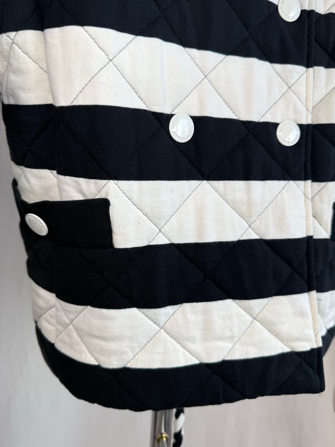 Mary Quant 스트라이프 퀼팅 자켓 상품이미지8