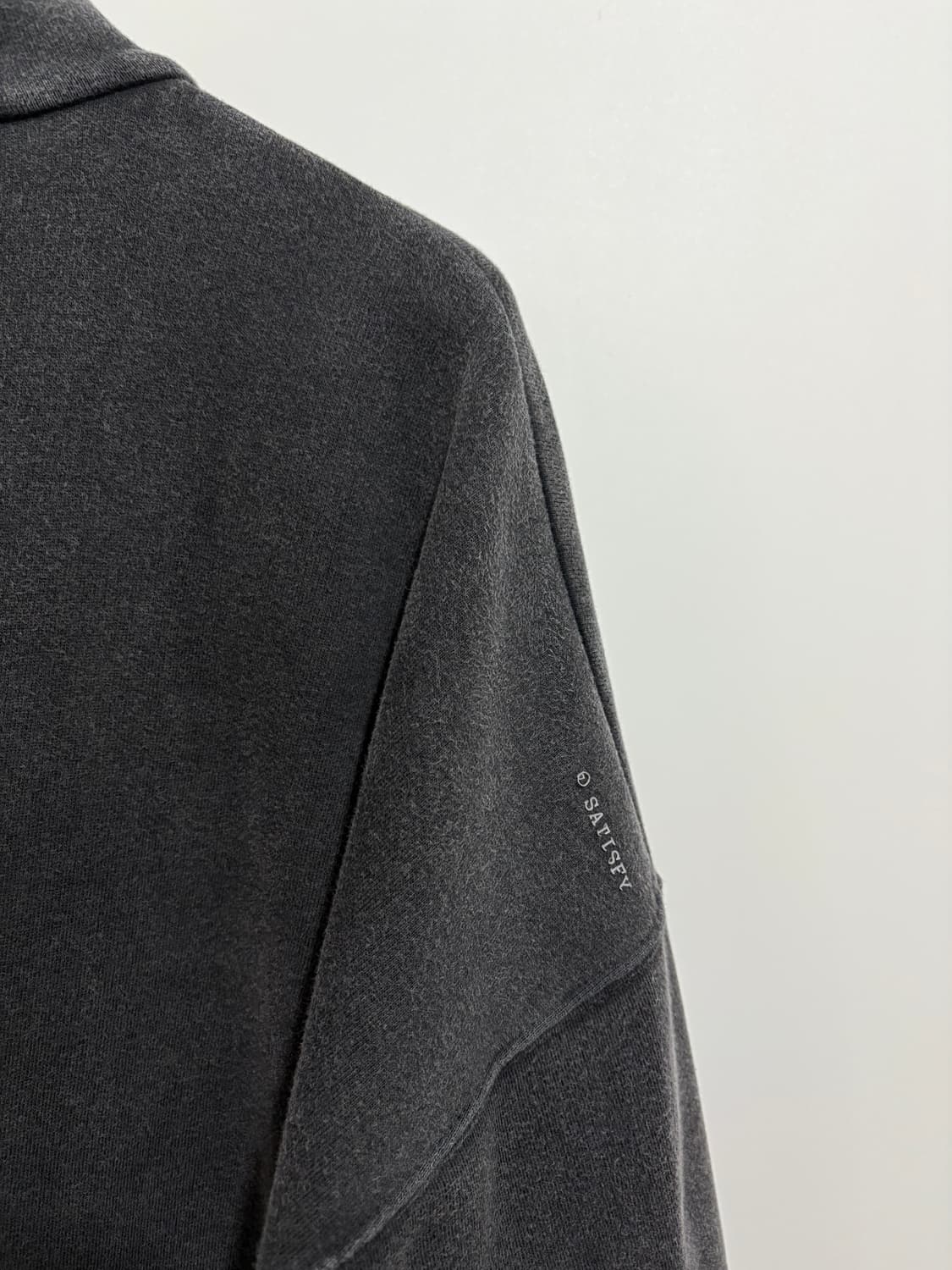 세티스파이 / 소프트셀 하프집 에이지드 블랙 / S 상품이미지6