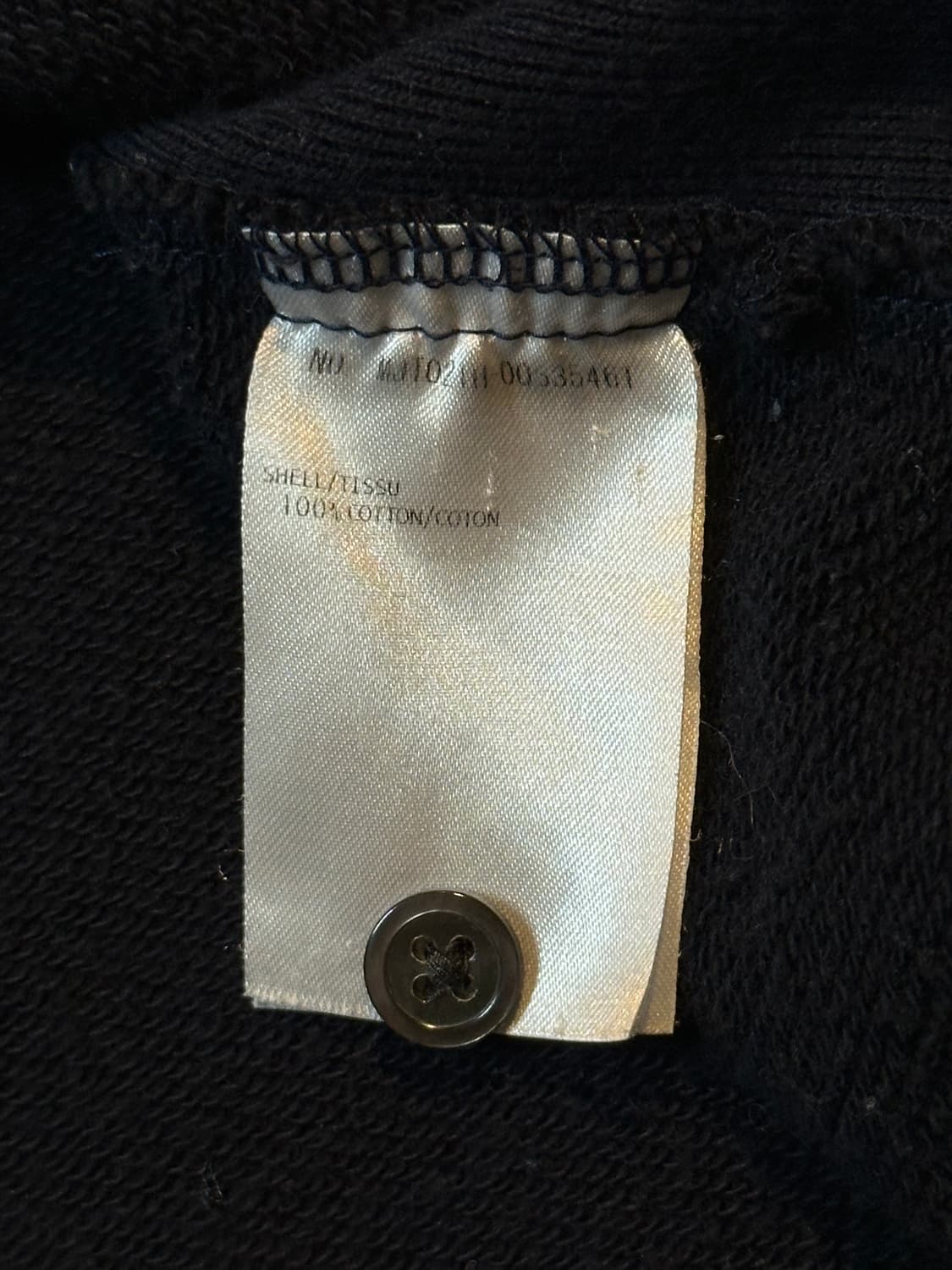 톰브라운 사선완장 클래식 맨투맨 네이비 상품이미지8