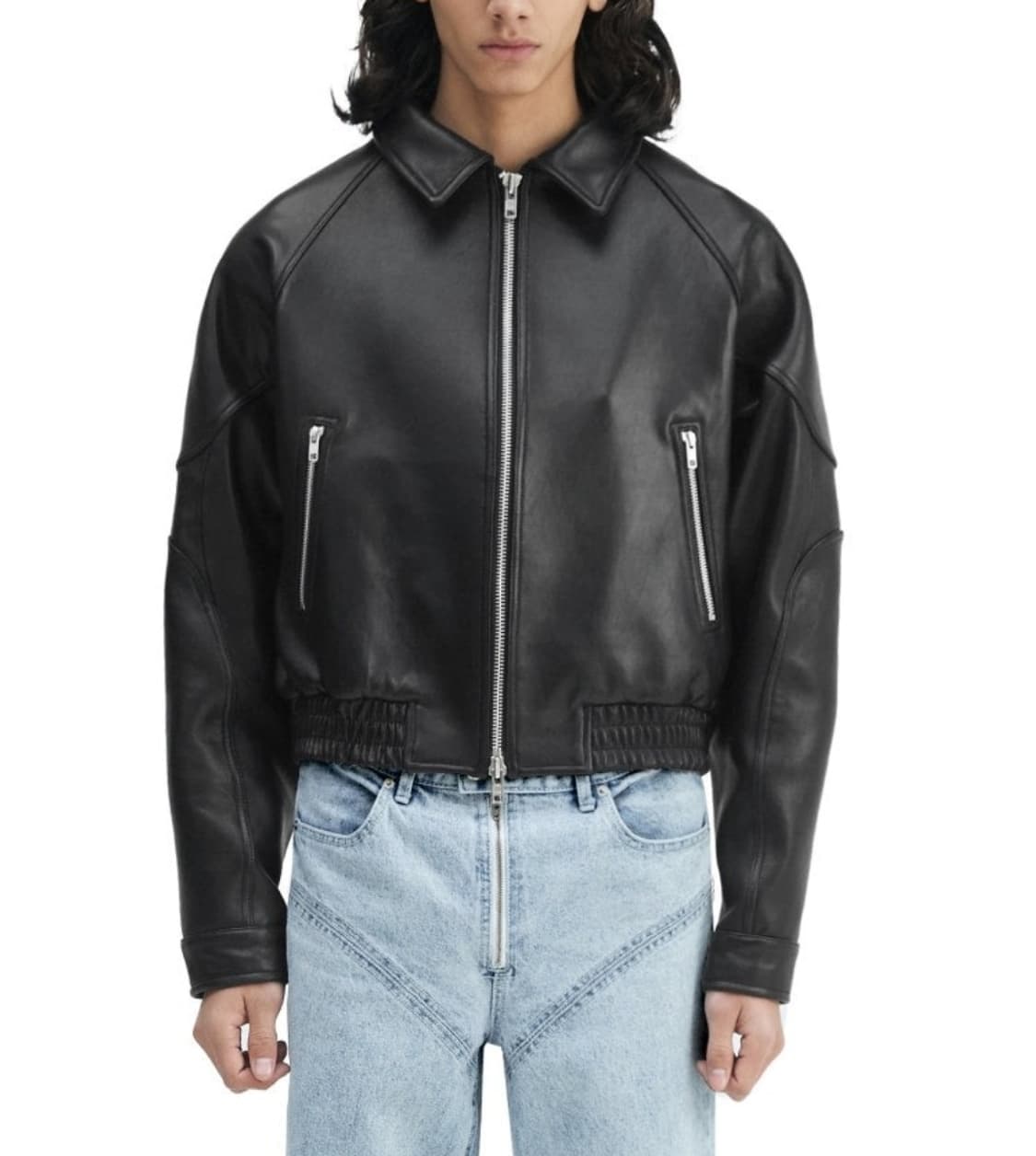 (택포) 아트오브필드 투바투 크롭 양가죽자켓 B754 상품이미지2