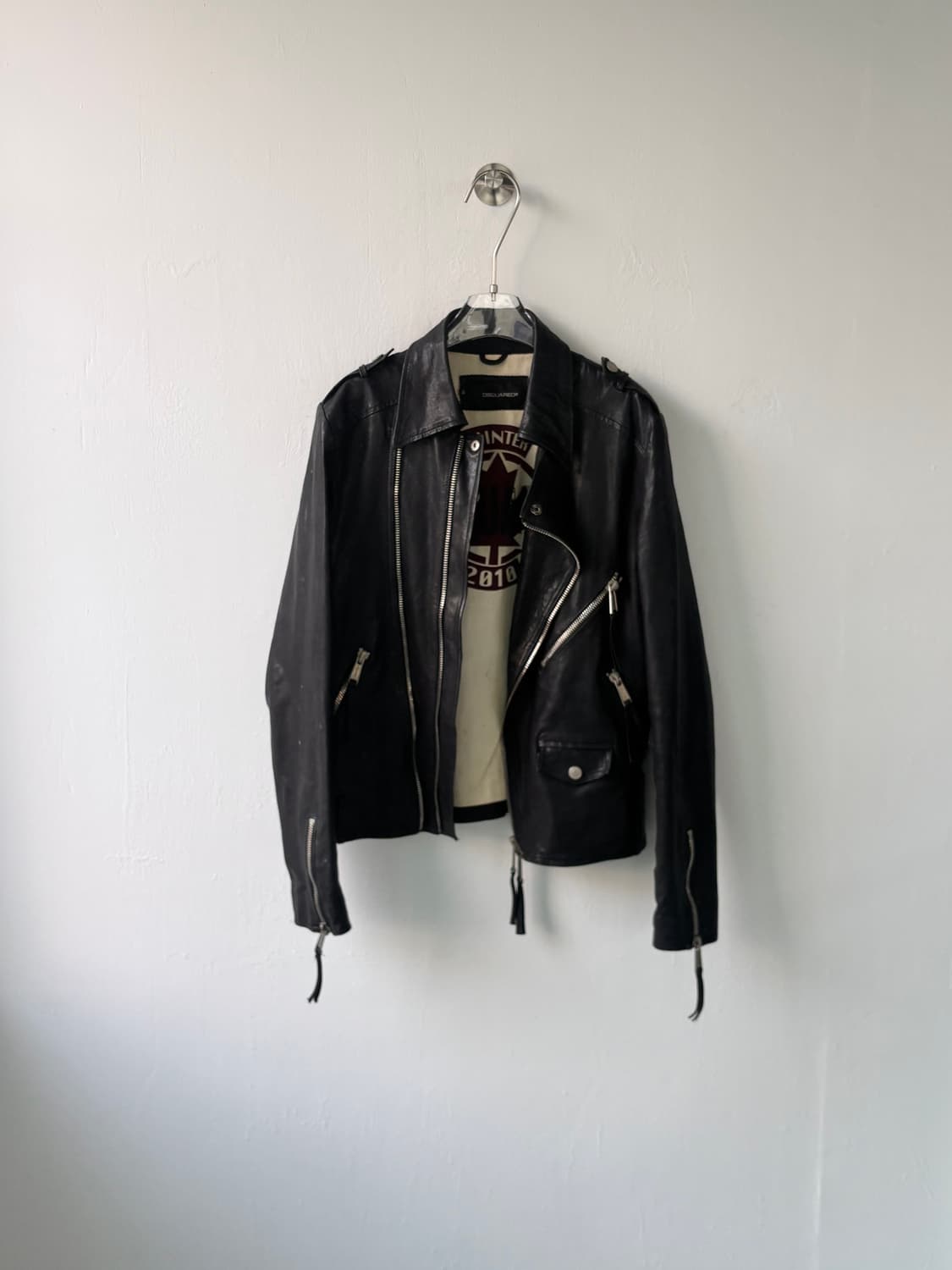 디스퀘어드 2 램스킨 레더 자켓 상품이미지7