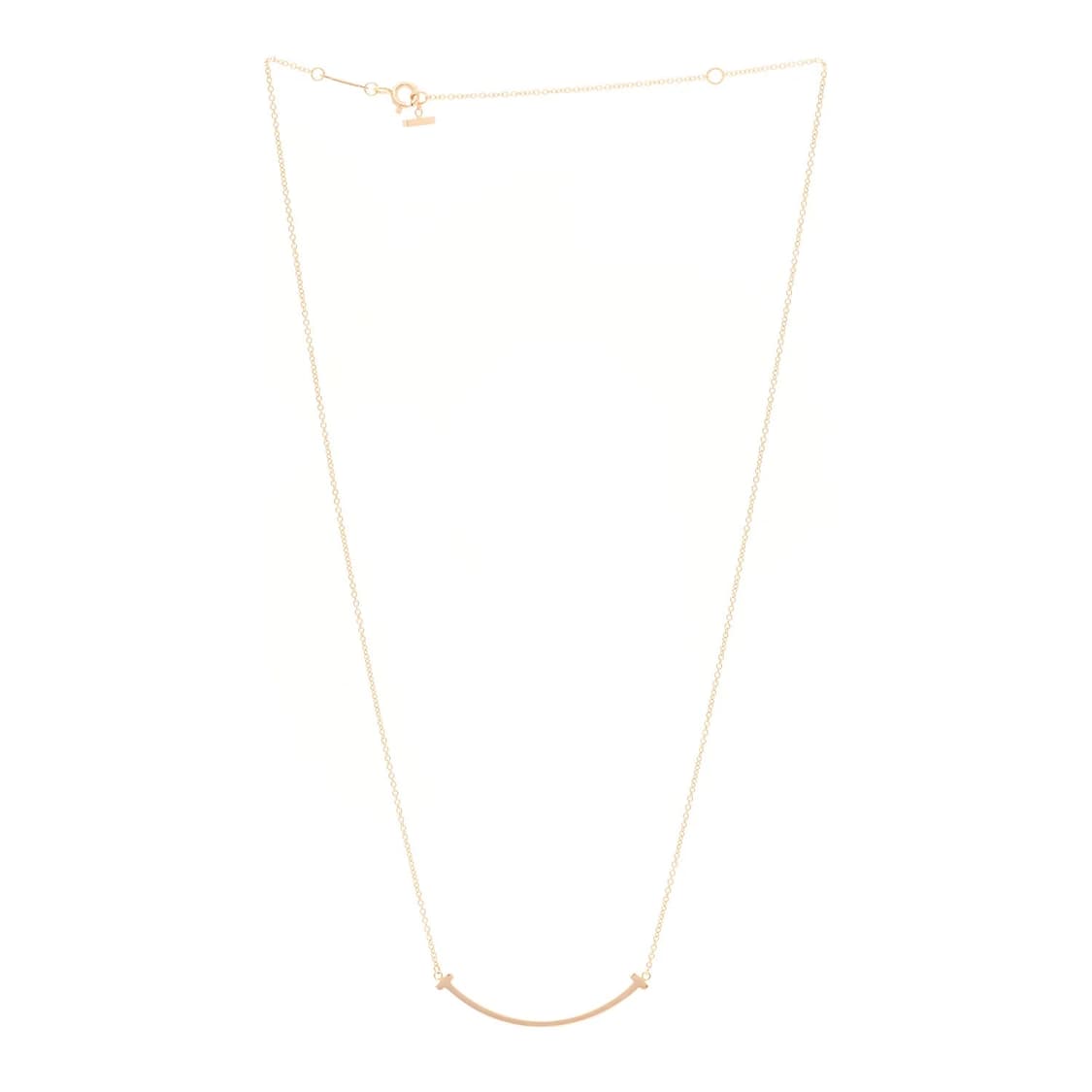 티파니앤코 스마일 목걸이 18k 로즈골드 스몰 정품 상품이미지3