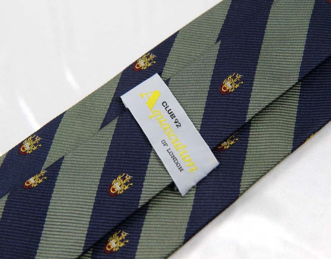 아쿠아스큐텀 8.4cm A+등급 남자 명품 넥타이 상품이미지3