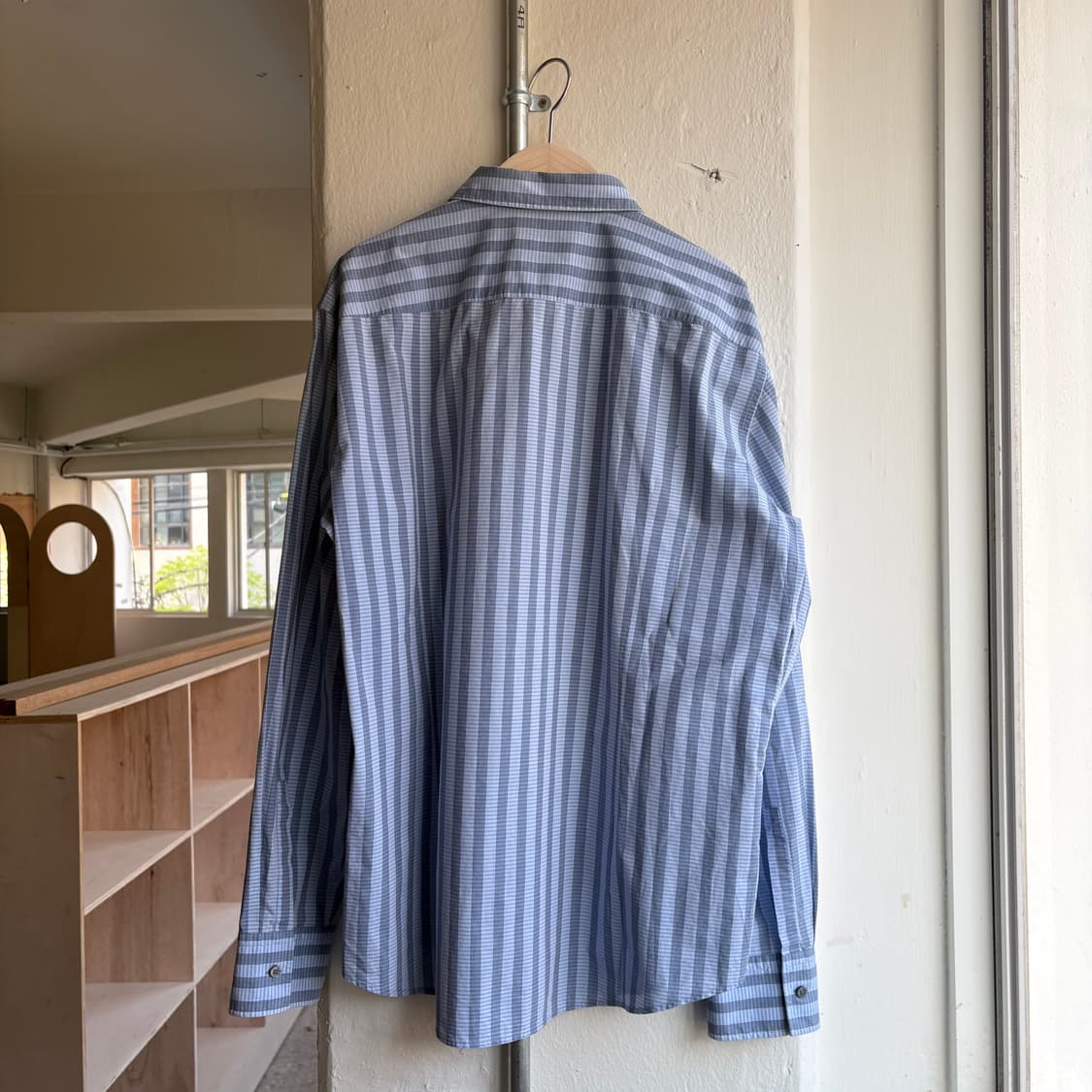 휴고 보스 블루 스트라이프 셔츠 상품이미지4