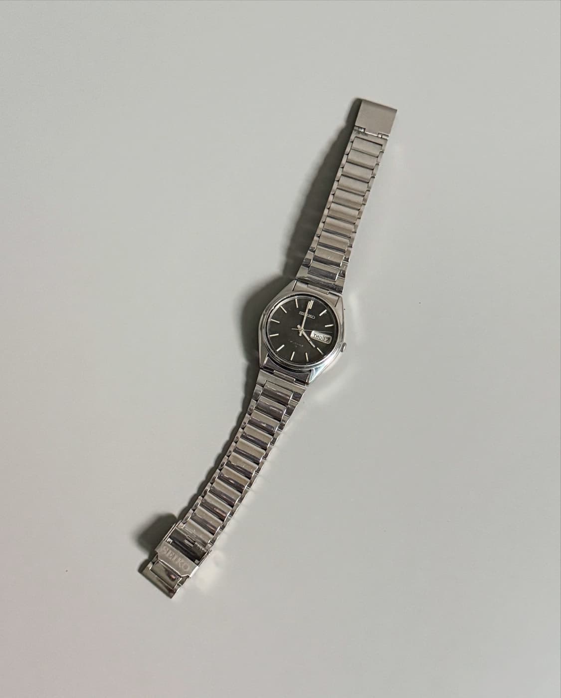 vintage SEIKO 5 Automatic metal watch 상품이미지2