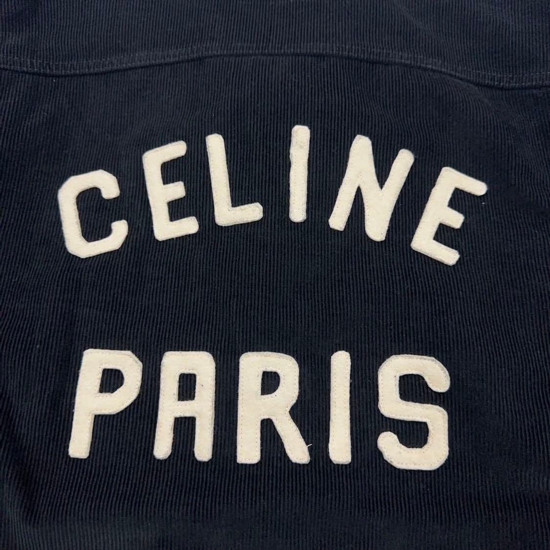 [에이티즈 착용] 셀린느 24ss 코듀로이 트러커 자켓 상품이미지7