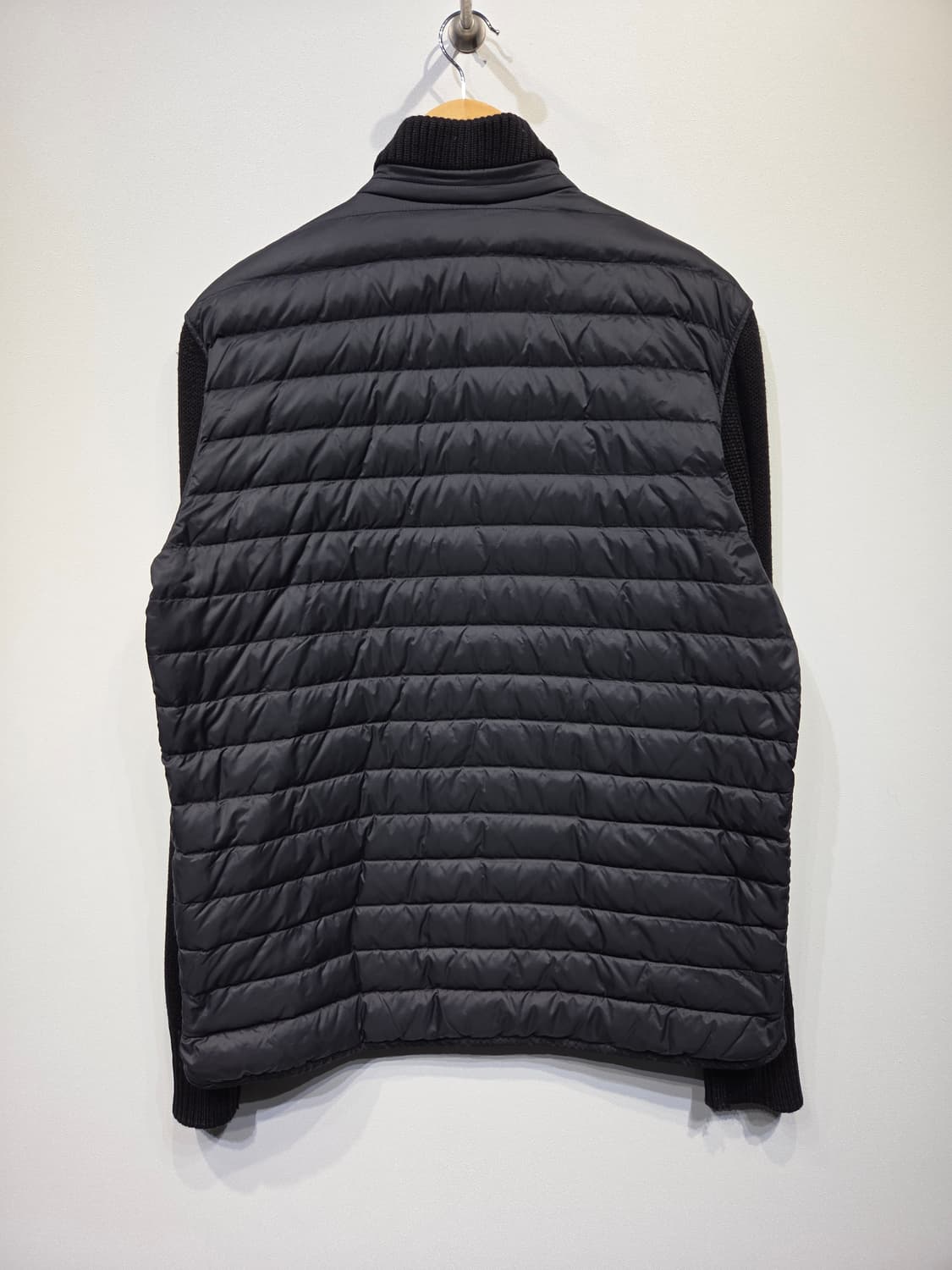 PESPOW 페스포 Aran Field 이태리 다운 니트 패딩 집업 상품이미지6