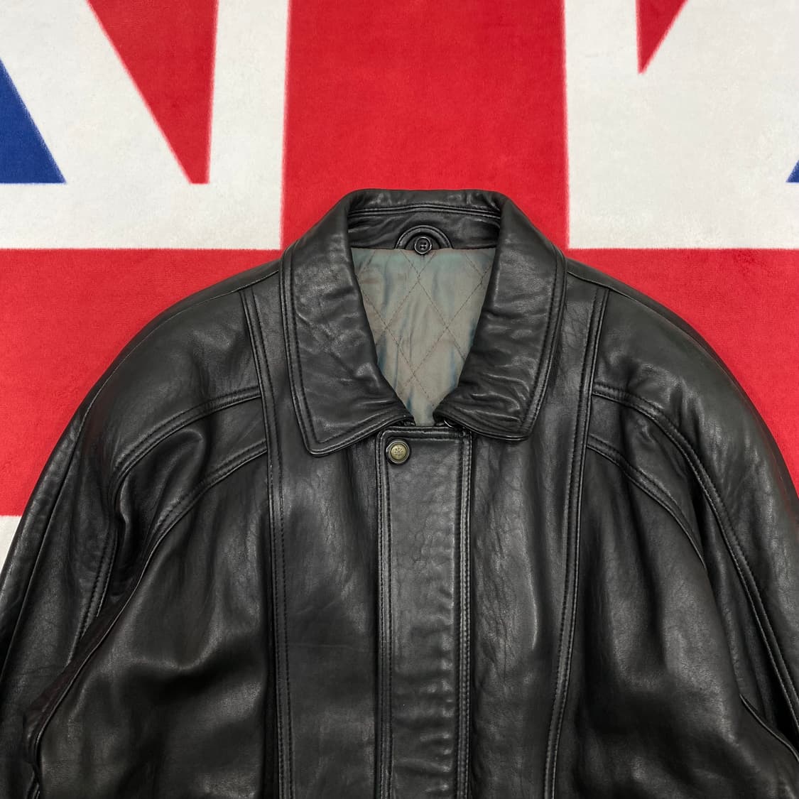 빈티지 양가죽 봄버자켓 실측 105 상품이미지3