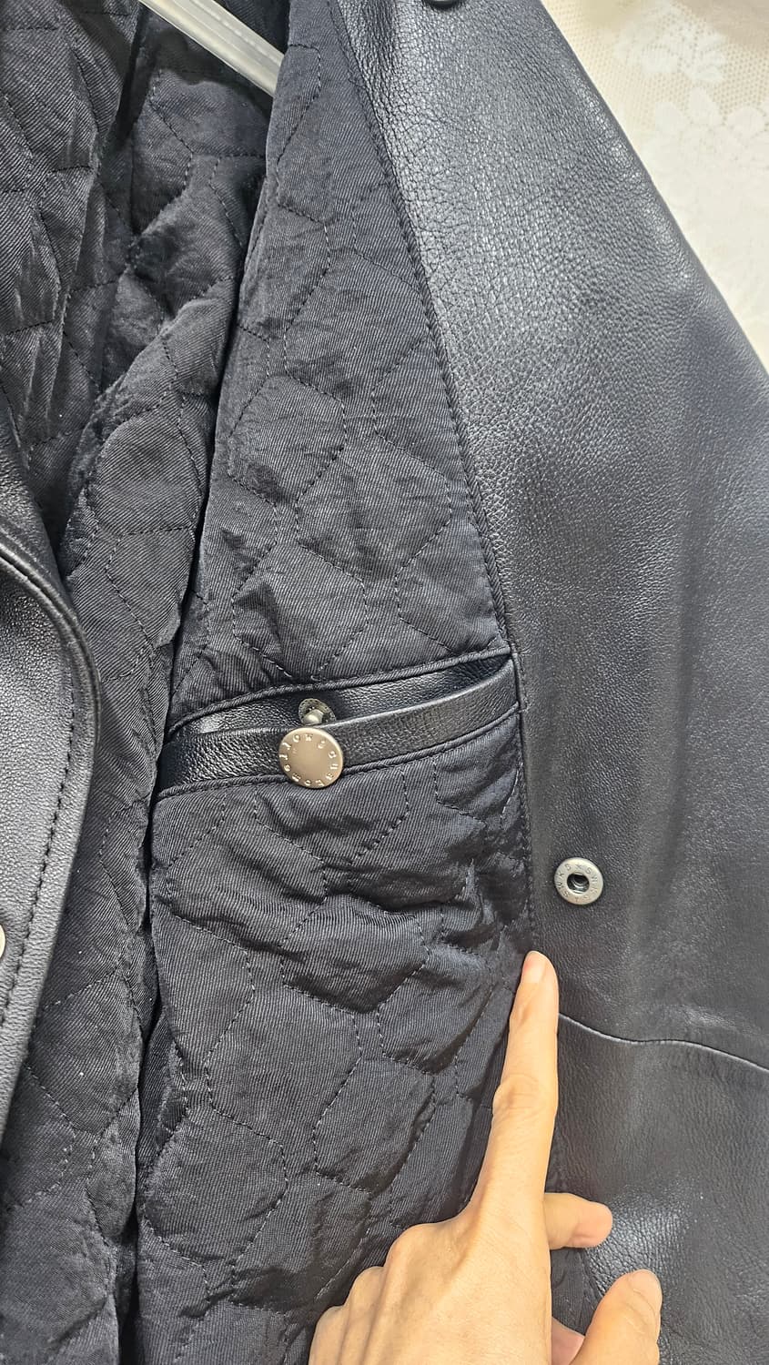 커스텀멜로우 양가죽 라이더자켓  상품이미지10